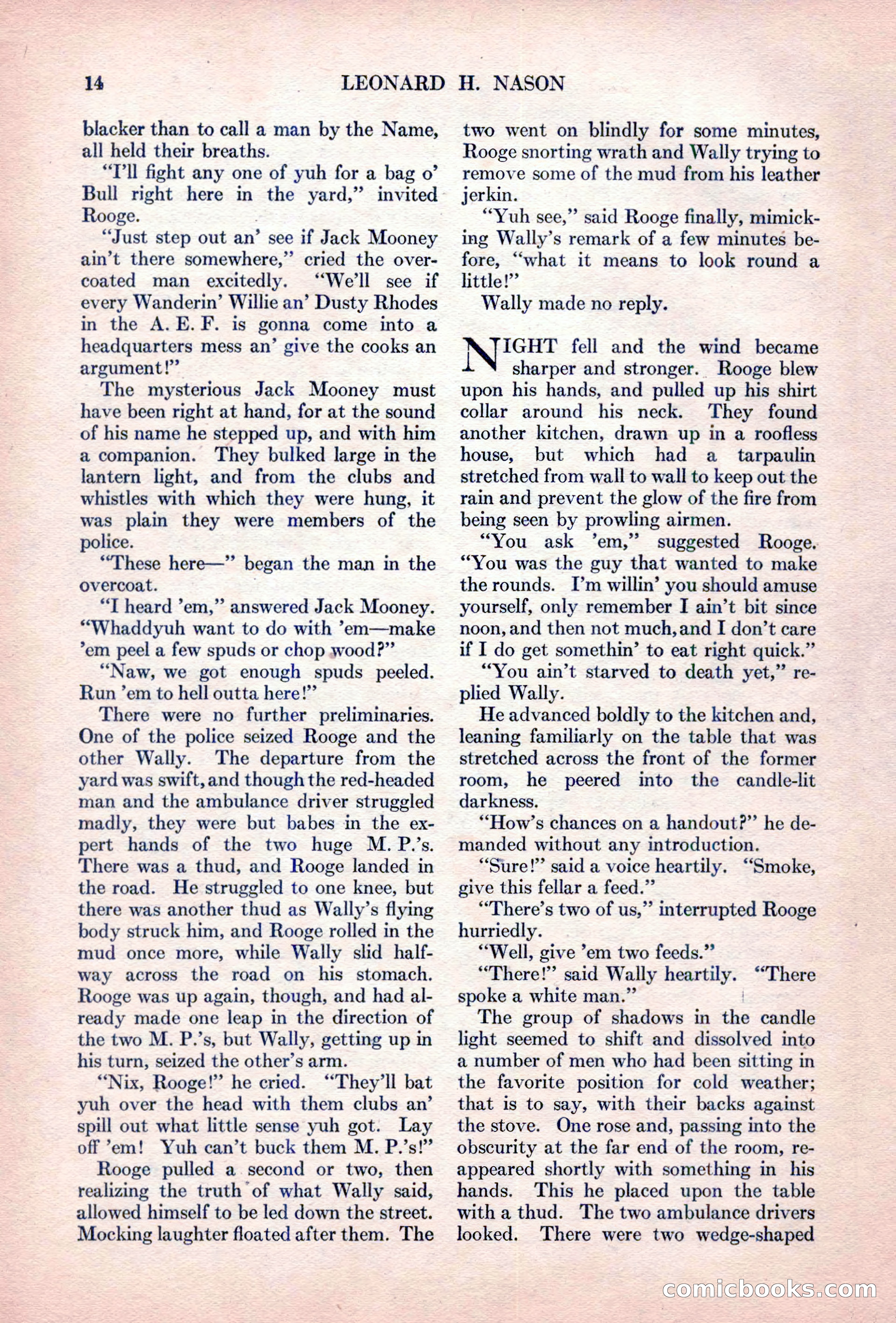 Adventure Magazine, October 15, 1927 — page 16 of 196
