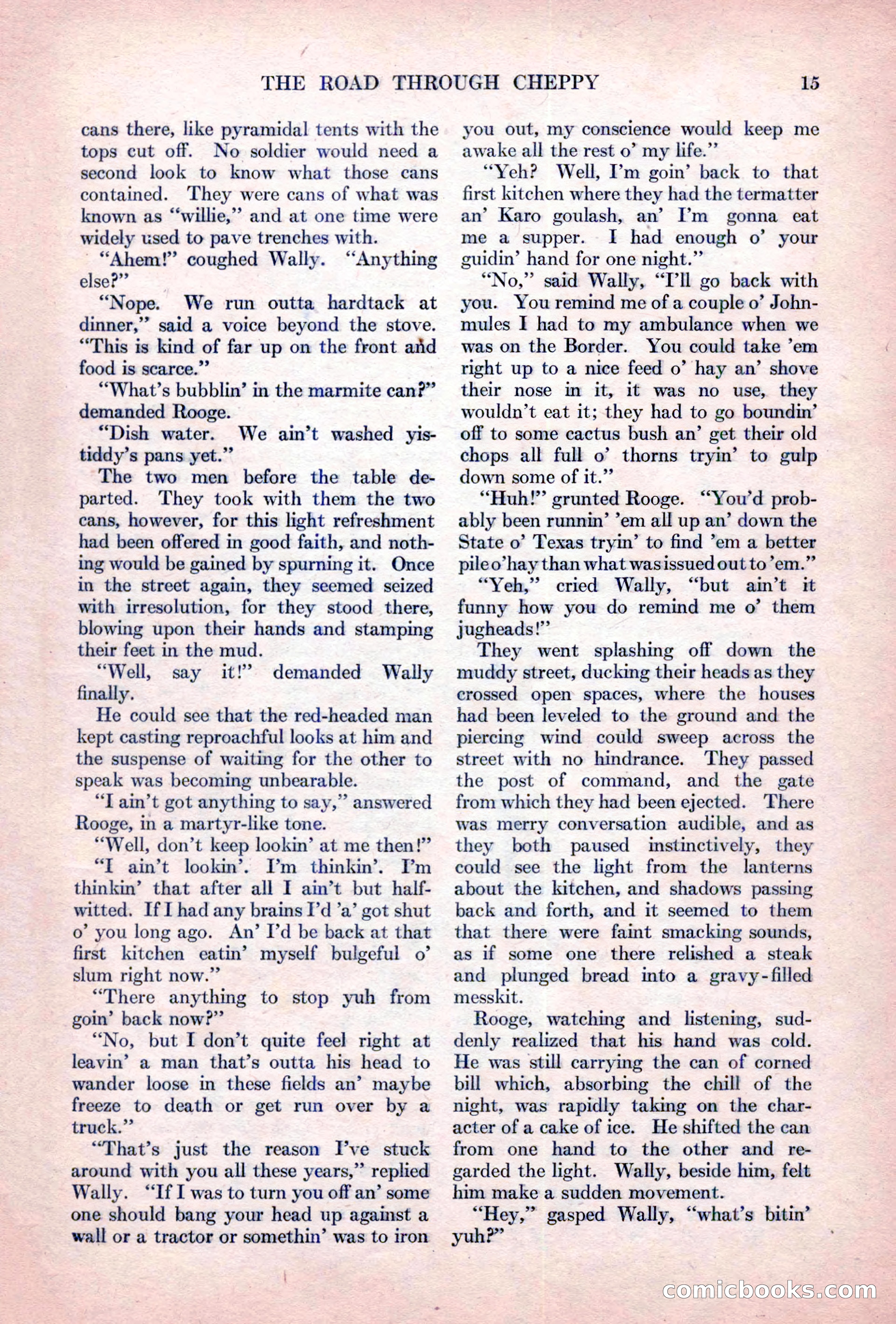 Adventure Magazine, October 15, 1927 — page 17 of 196