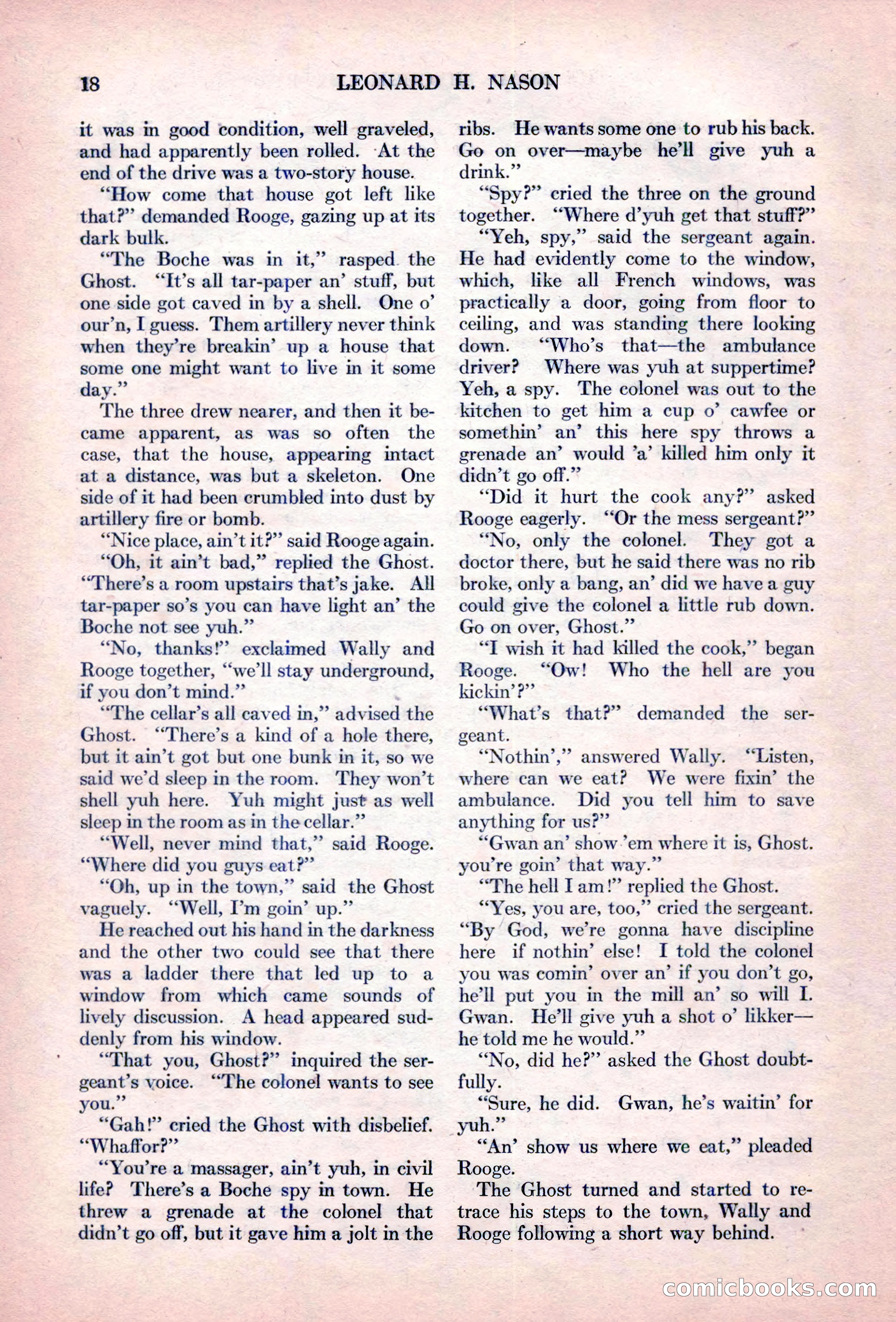 Adventure Magazine, October 15, 1927 — page 20 of 196