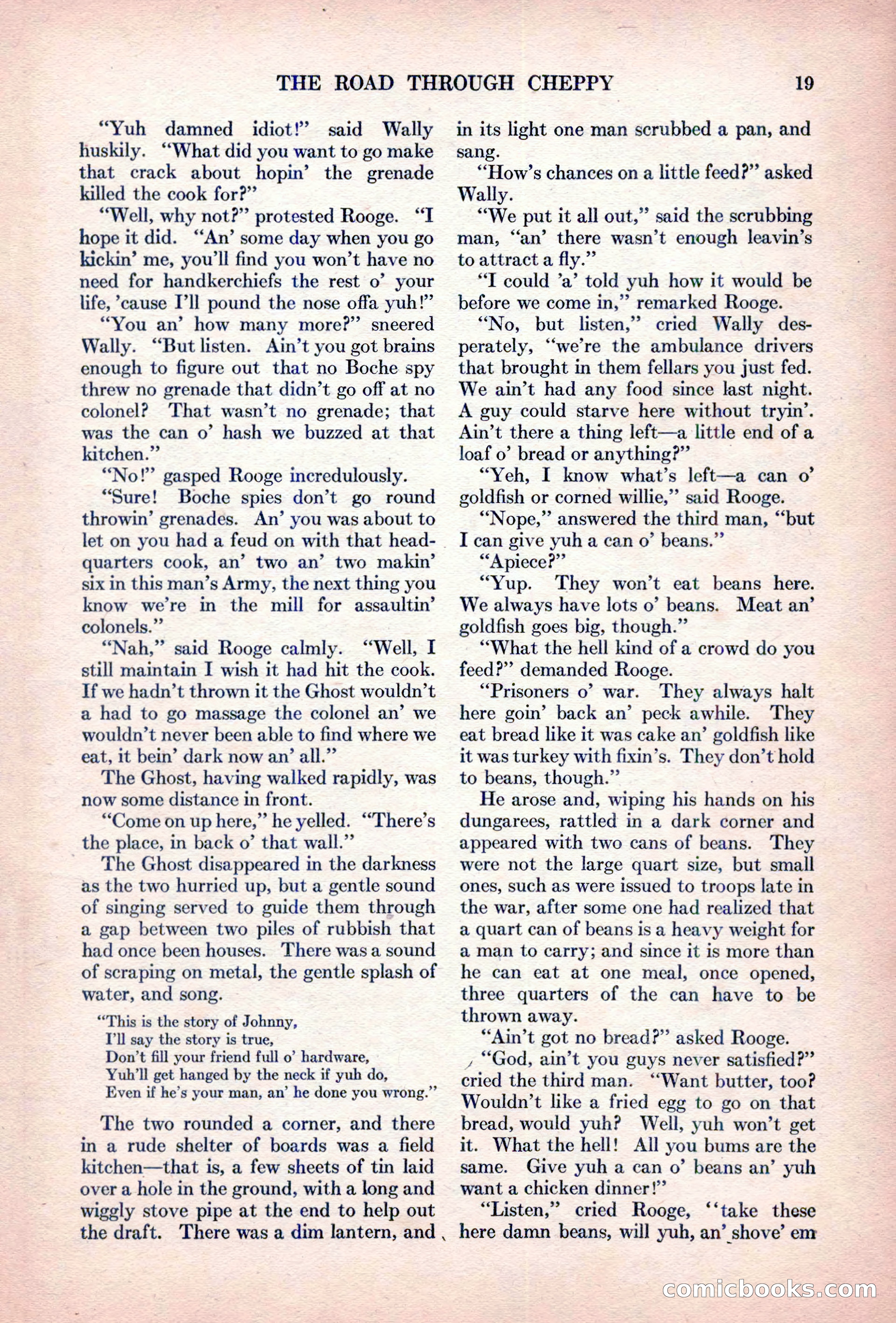 Adventure Magazine, October 15, 1927 — page 21 of 196
