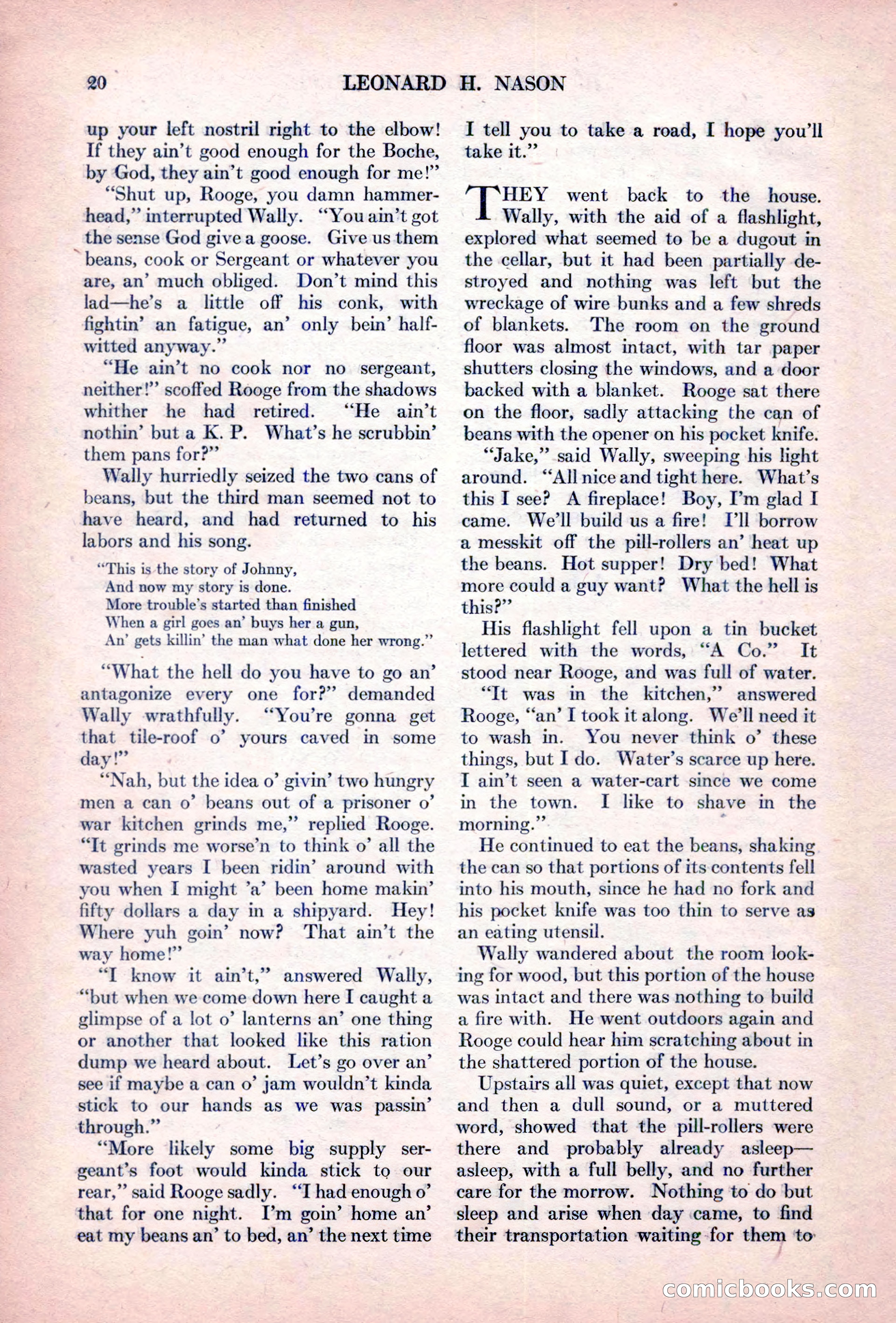 Adventure Magazine, October 15, 1927 — page 22 of 196