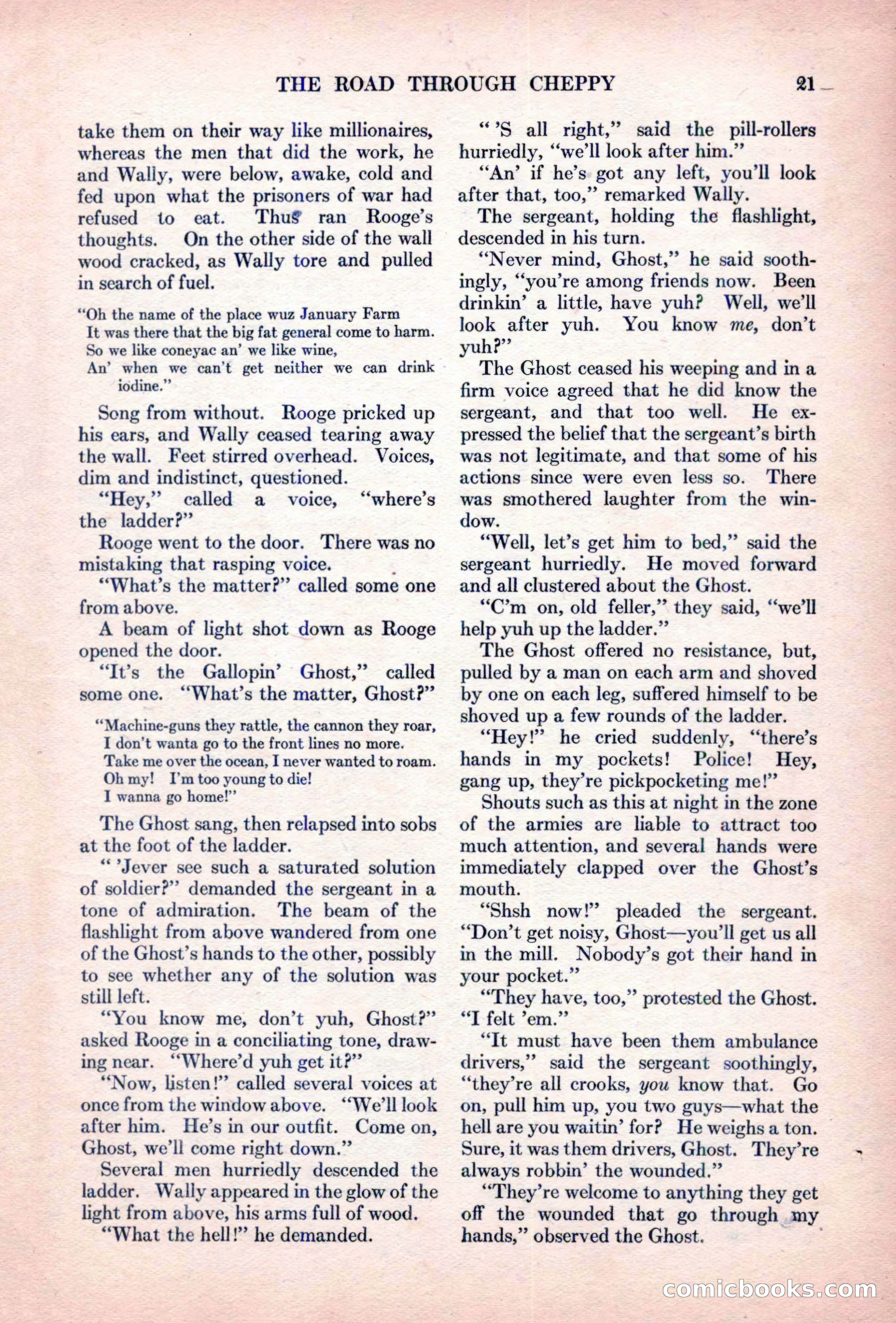 Adventure Magazine, October 15, 1927 — page 23 of 196