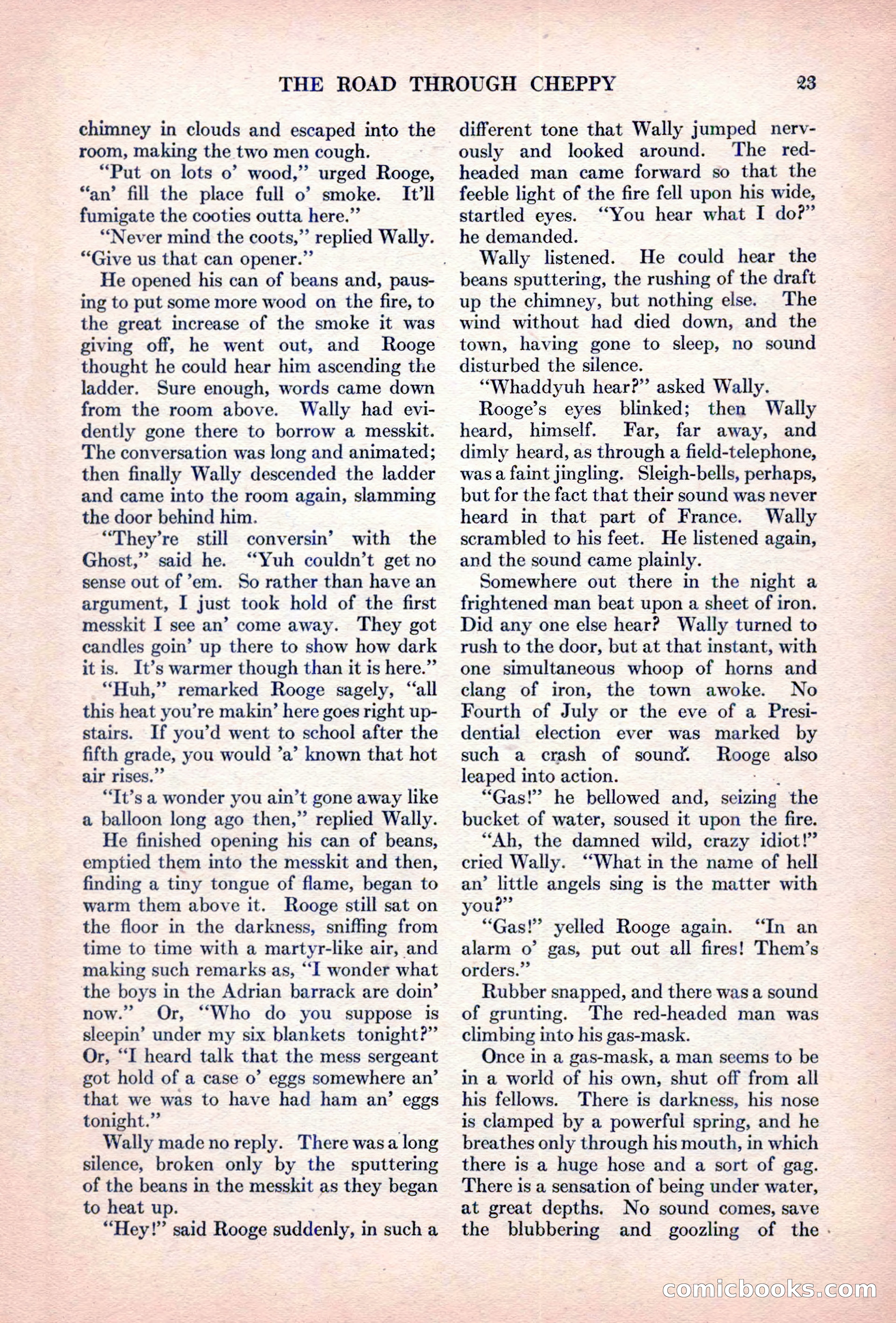 Adventure Magazine, October 15, 1927 — page 25 of 196