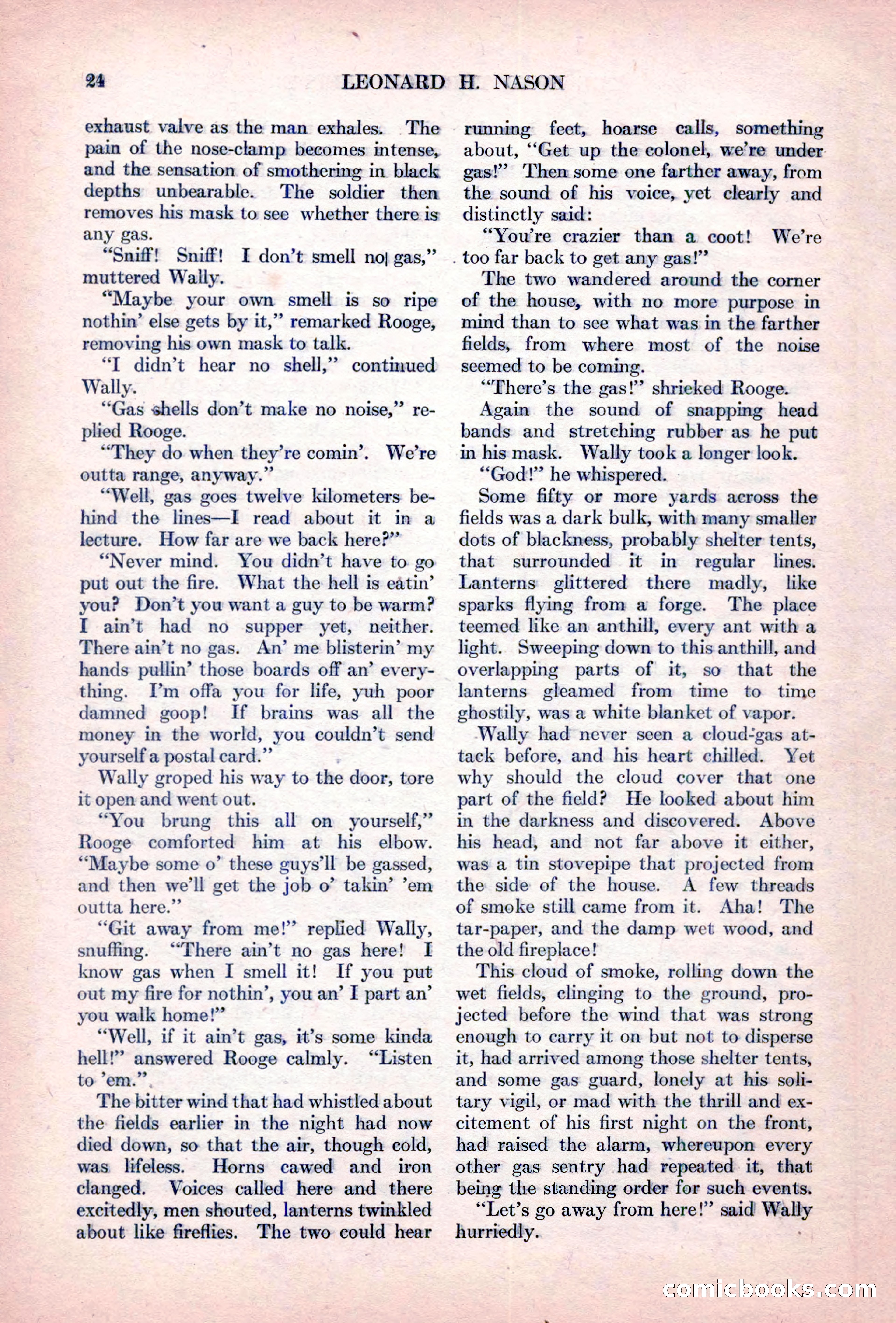 Adventure Magazine, October 15, 1927 — page 26 of 196