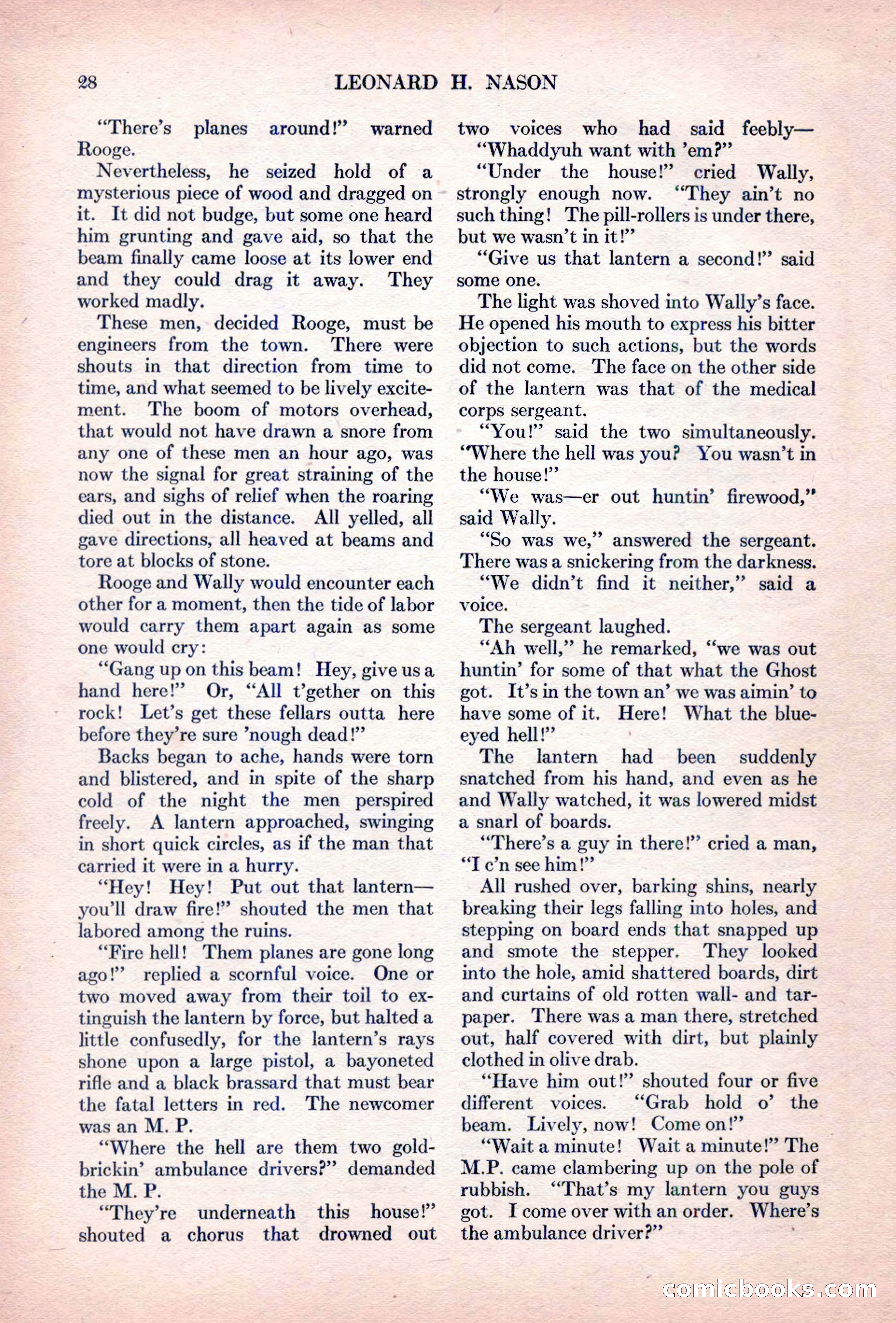 Adventure Magazine, October 15, 1927 — page 30 of 196