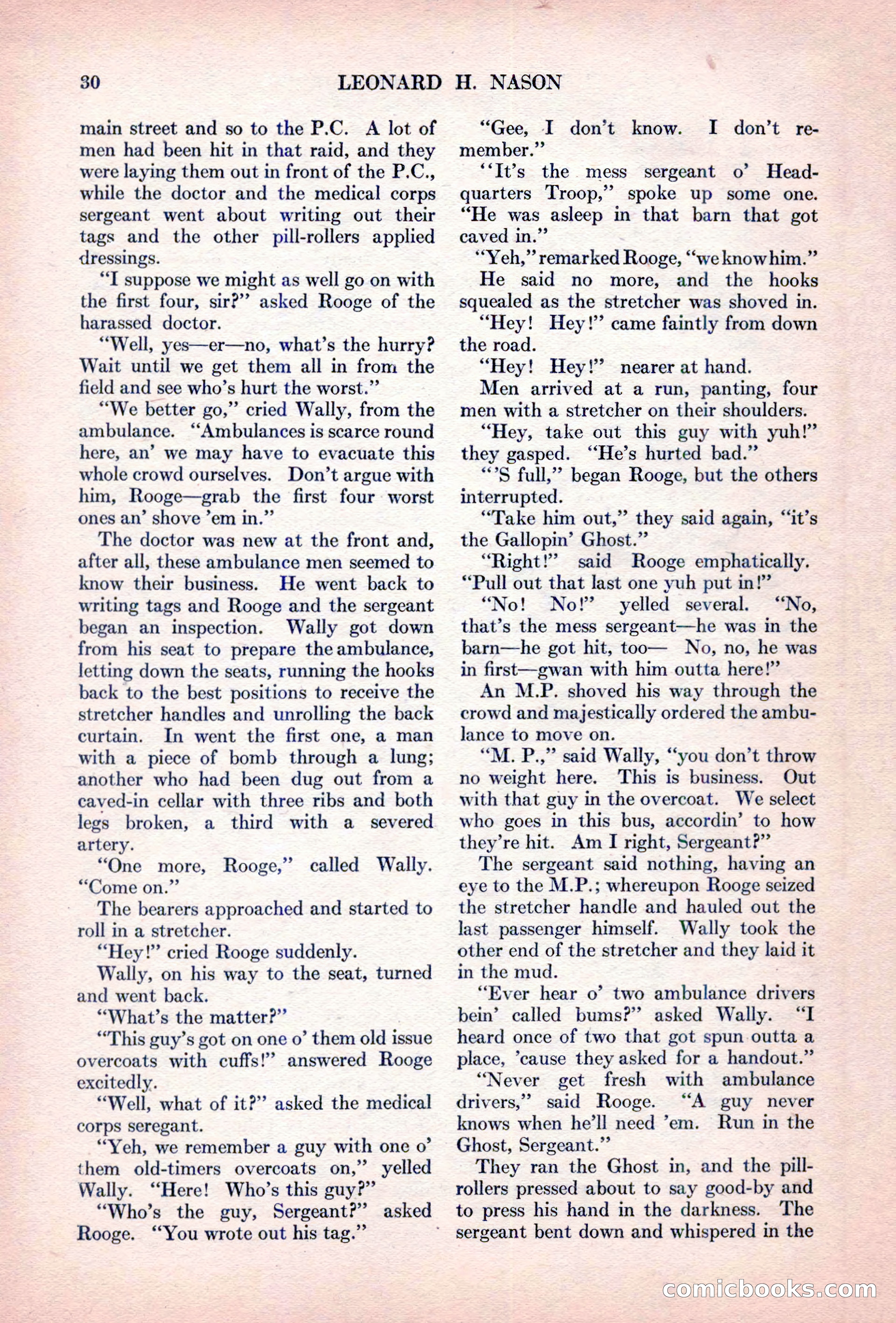 Adventure Magazine, October 15, 1927 — page 32 of 196