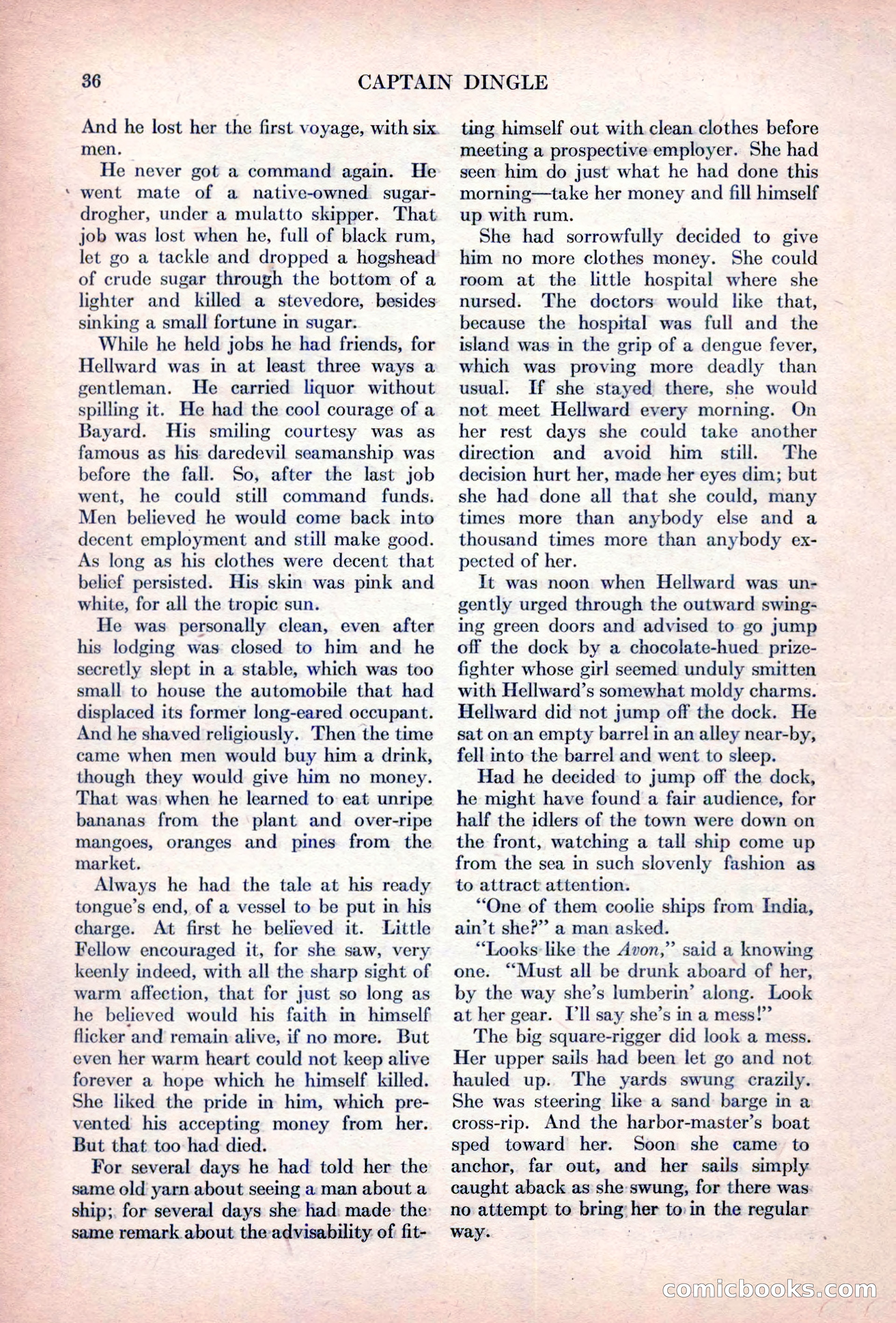 Adventure Magazine, October 15, 1927 — page 38 of 196
