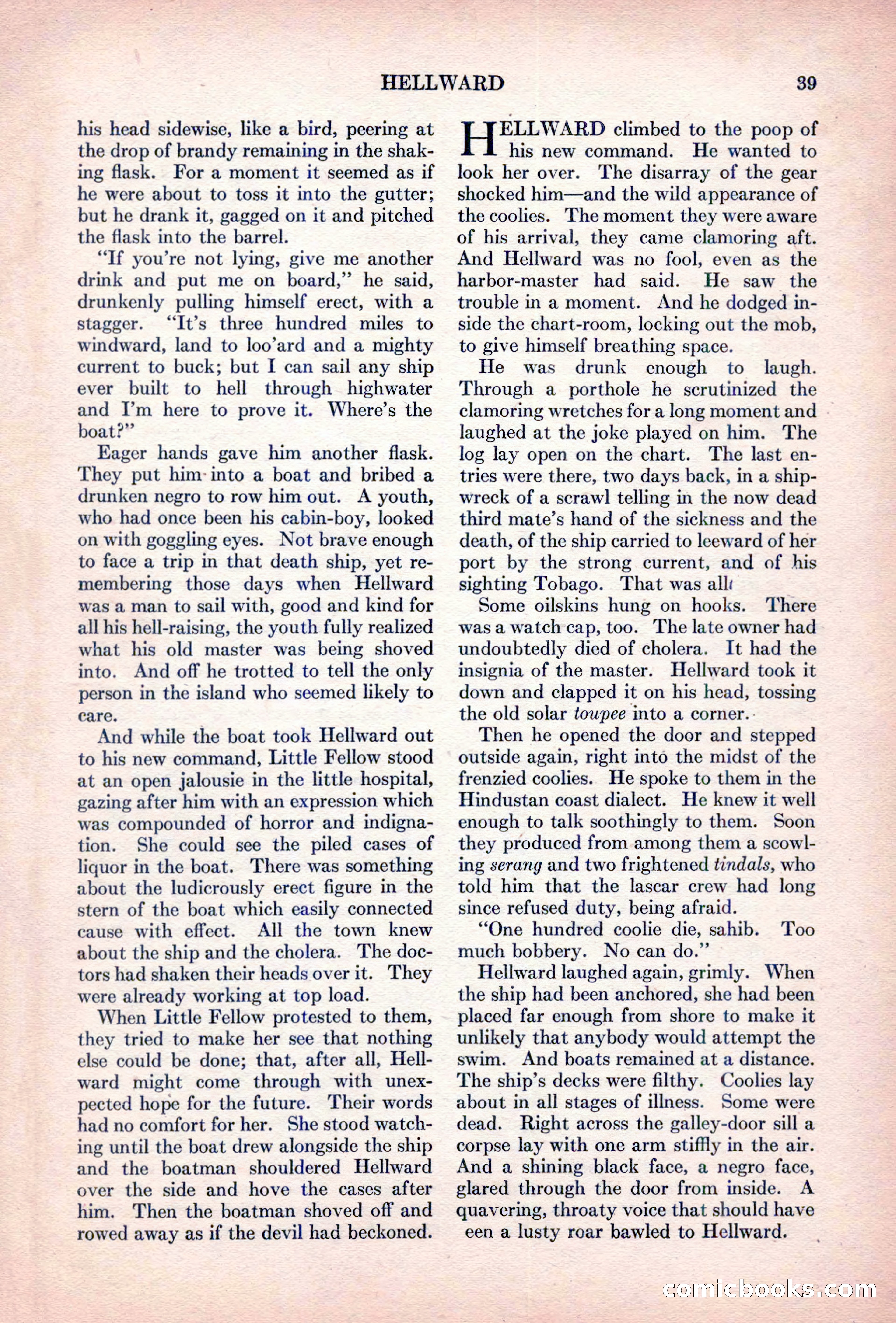 Adventure Magazine, October 15, 1927 — page 41 of 196