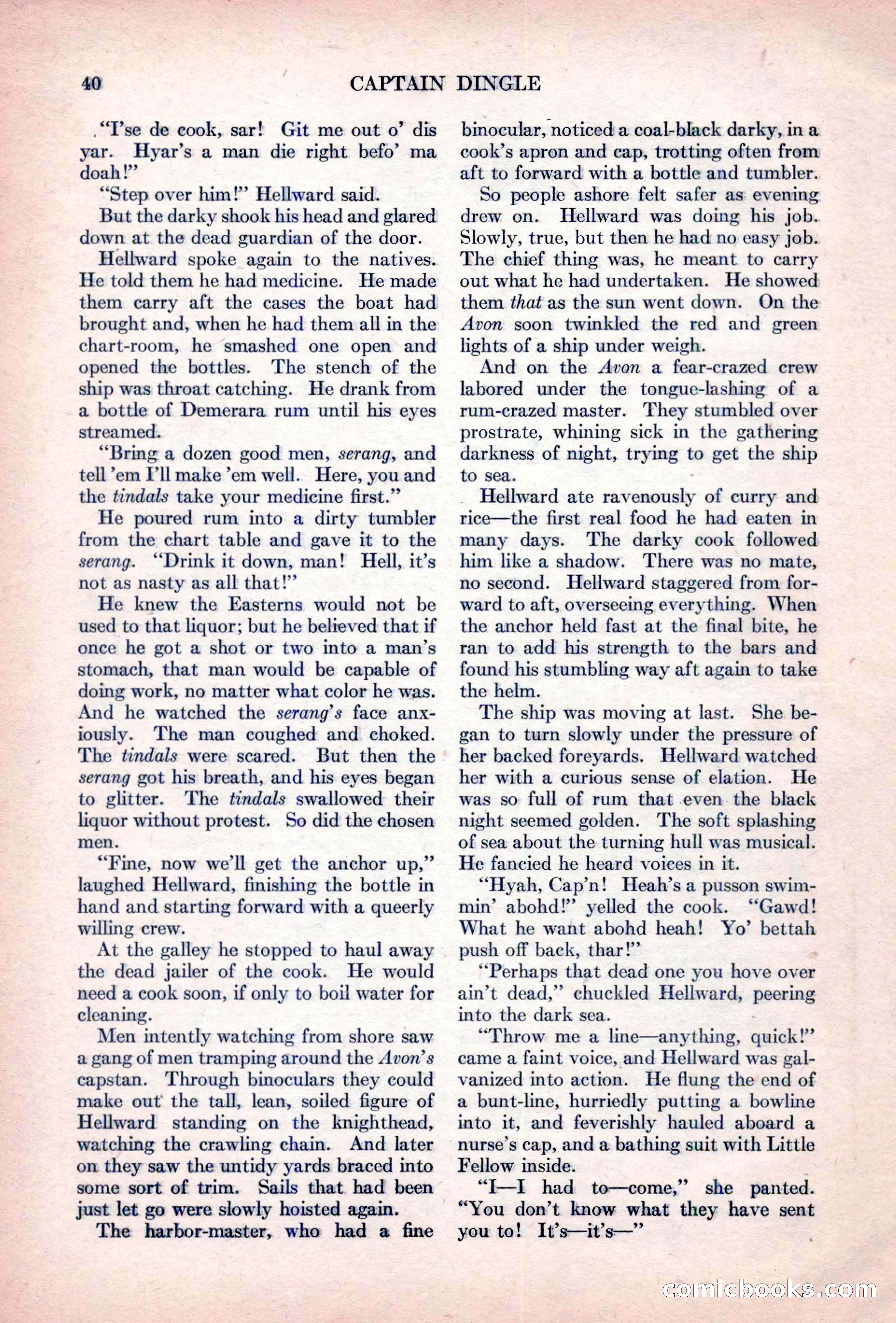 Adventure Magazine, October 15, 1927 — page 42 of 196