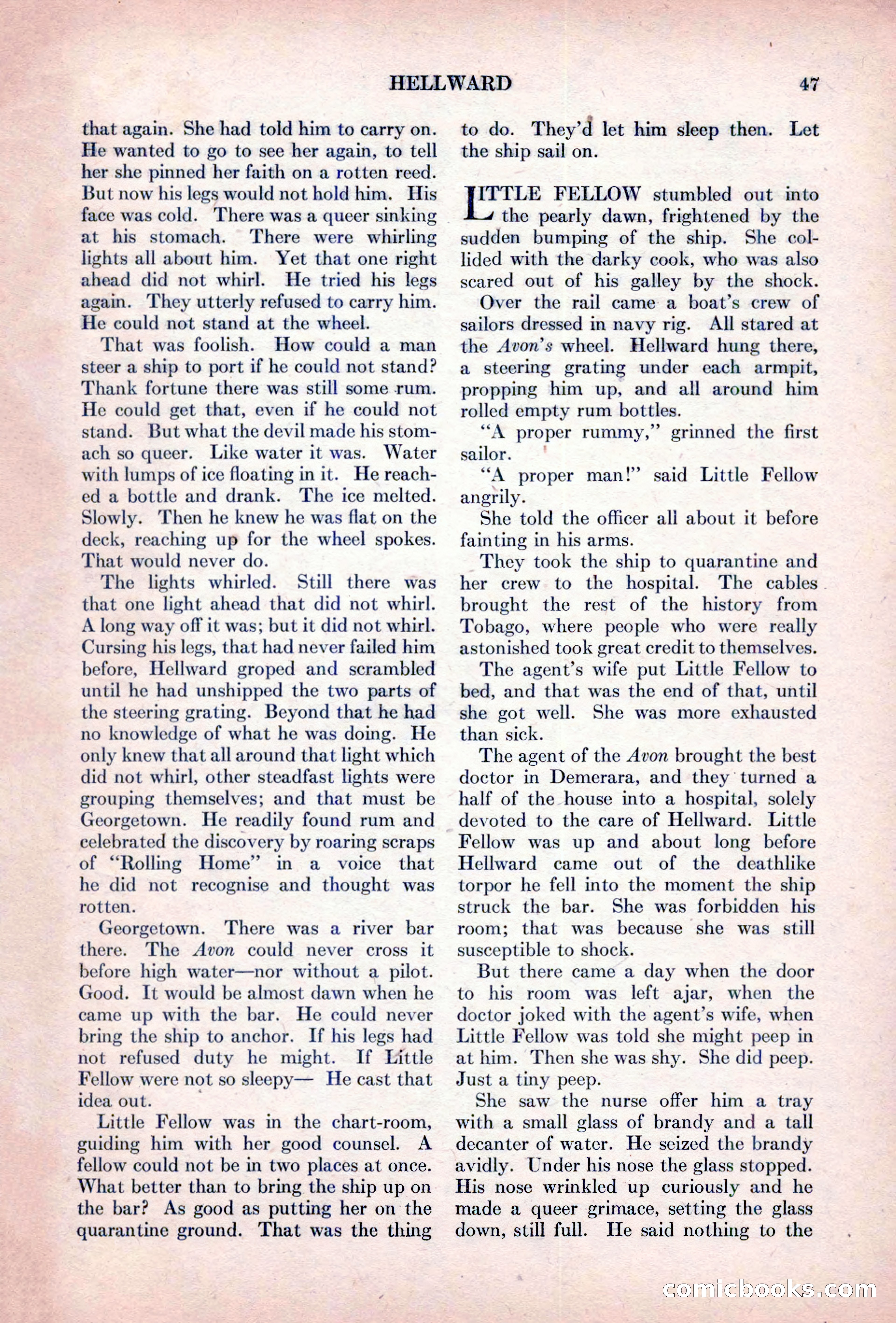 Adventure Magazine, October 15, 1927 — page 49 of 196