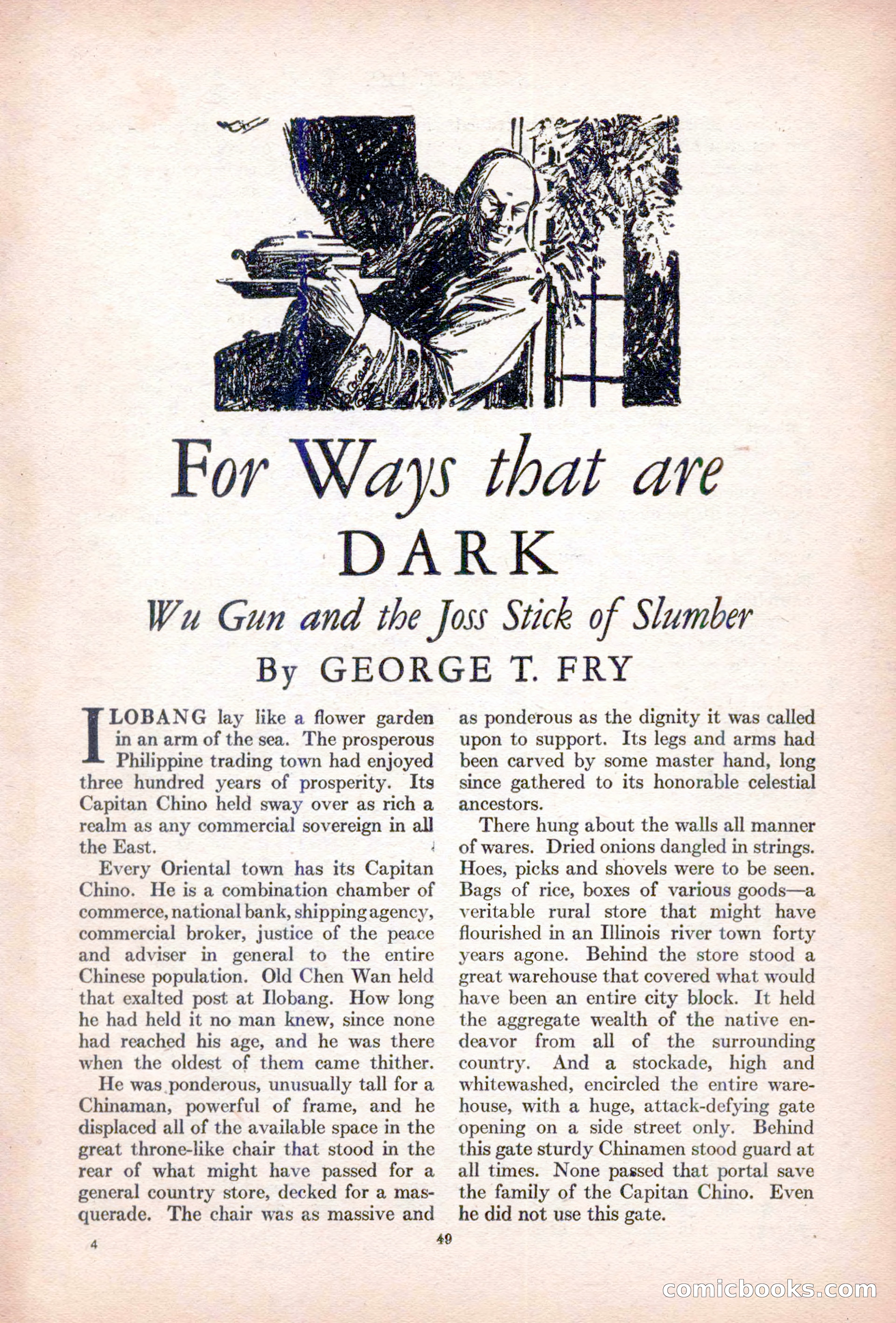 Adventure Magazine, October 15, 1927 — page 51 of 196