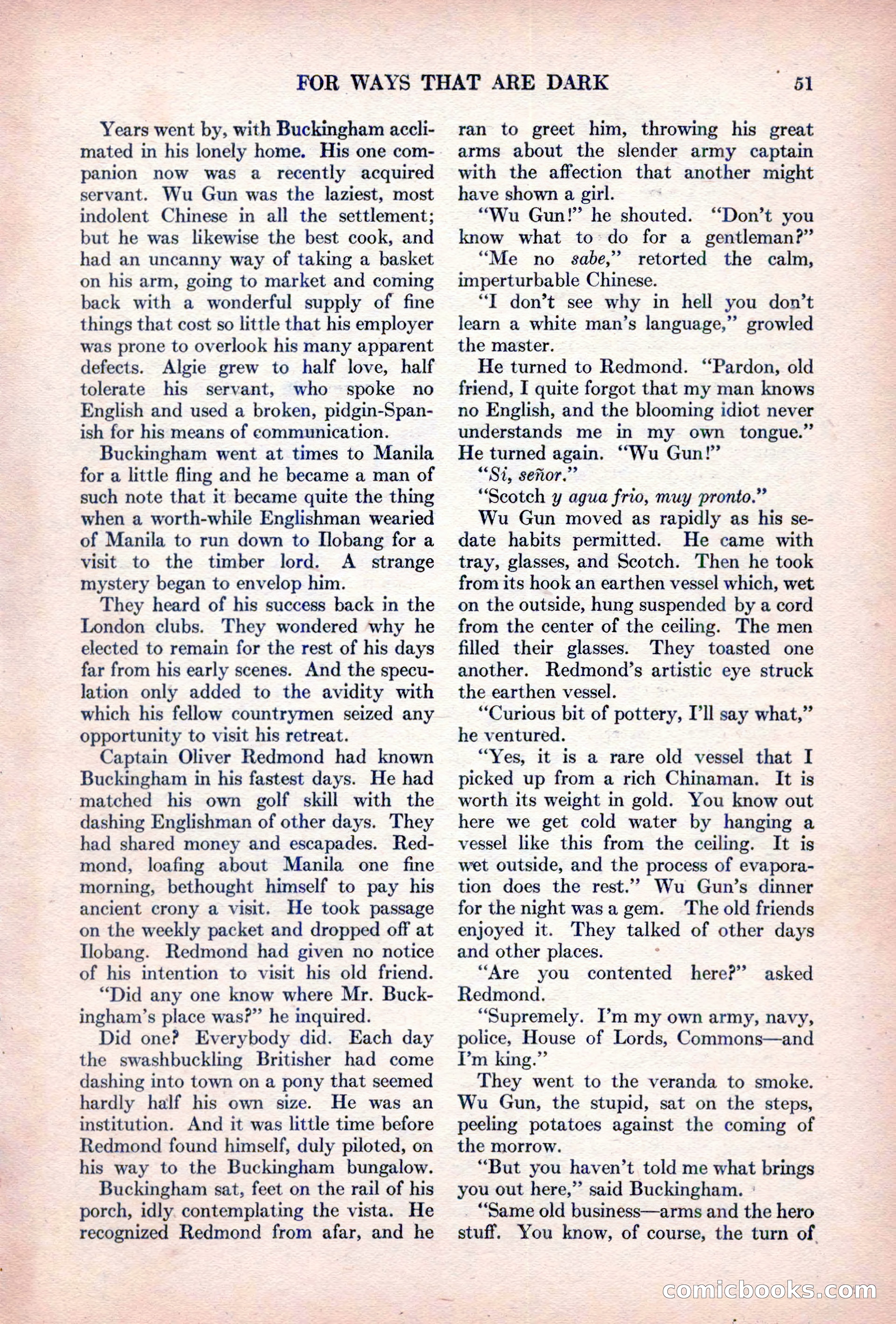 Adventure Magazine, October 15, 1927 — page 53 of 196