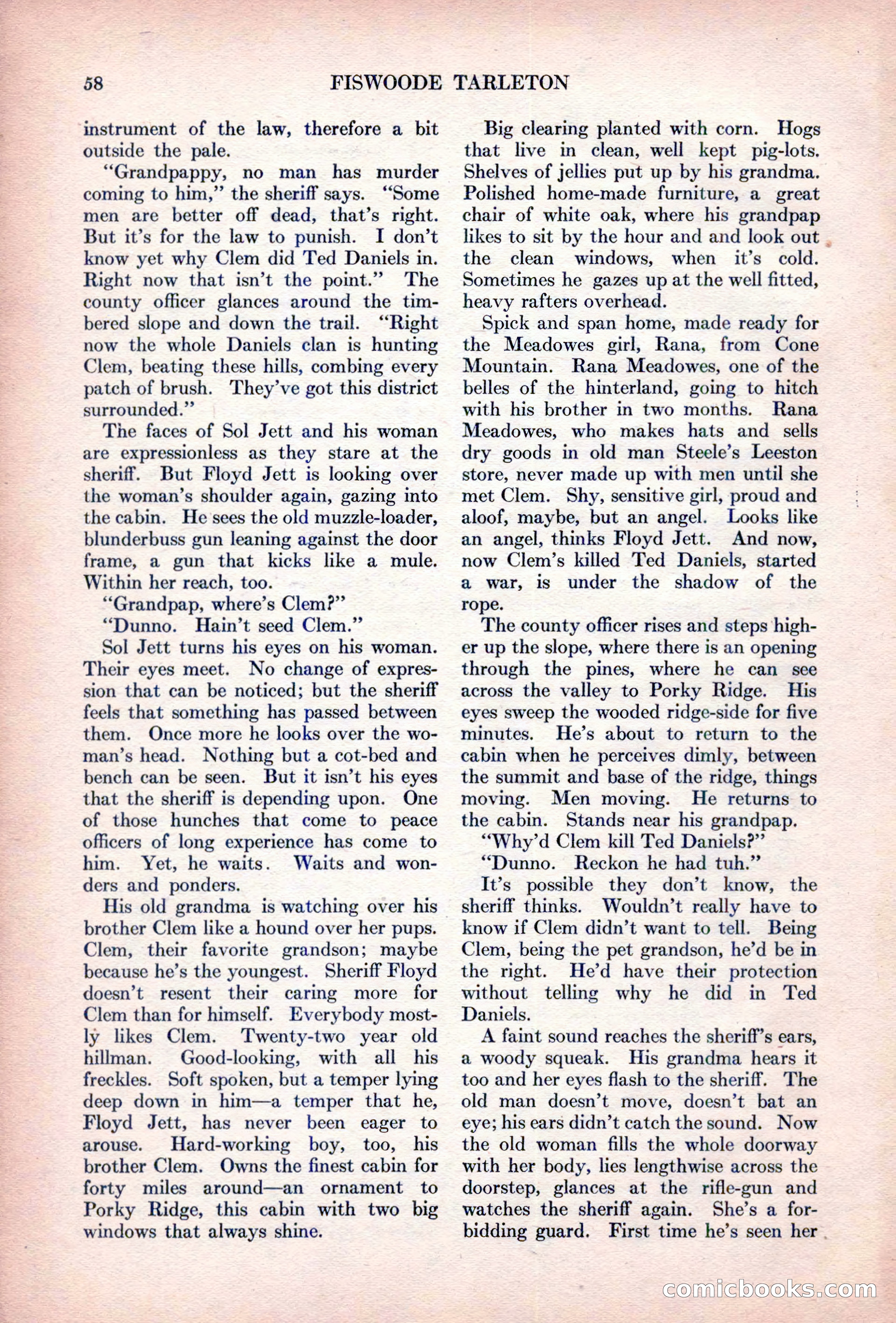 Adventure Magazine, October 15, 1927 — page 60 of 196