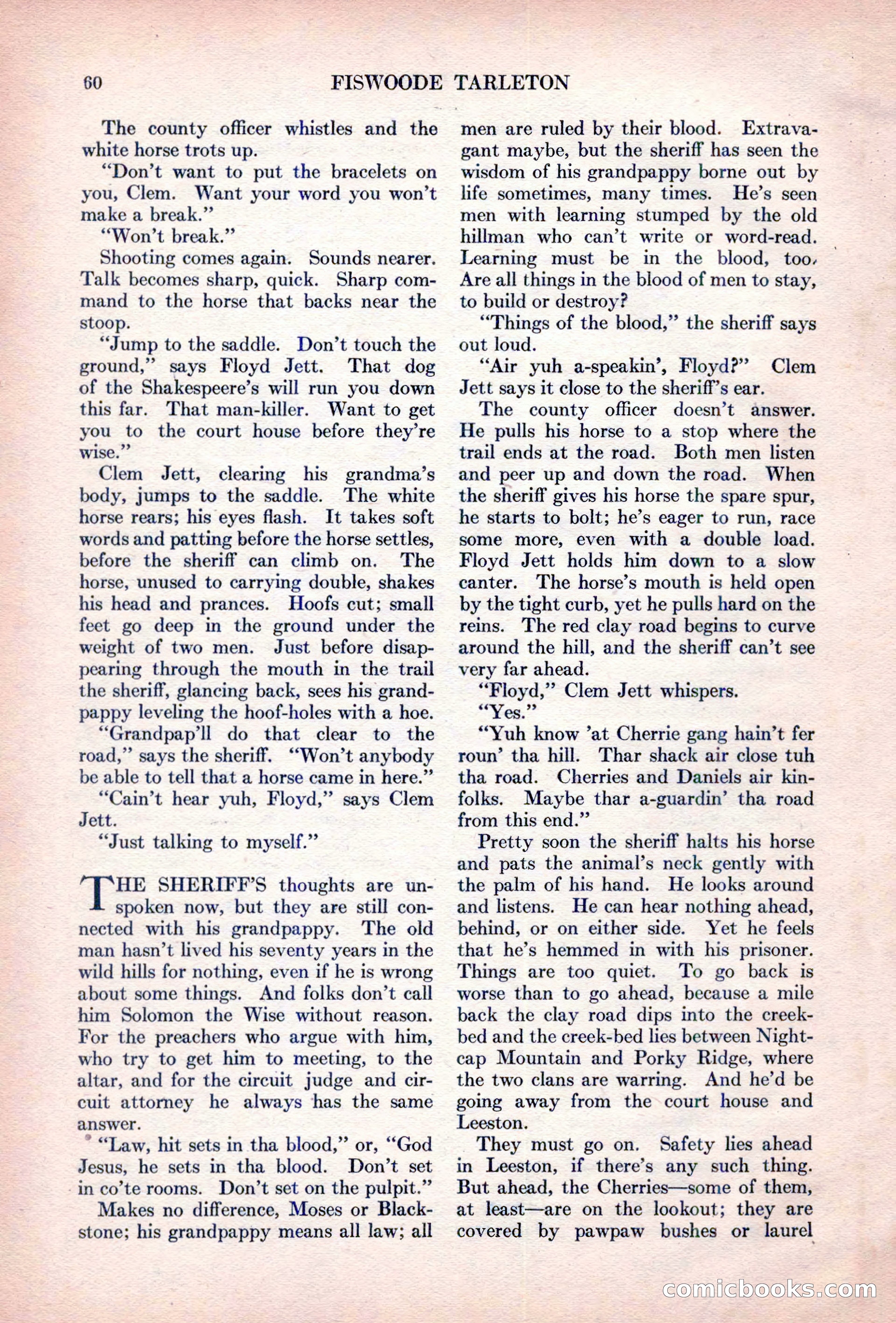 Adventure Magazine, October 15, 1927 — page 62 of 196