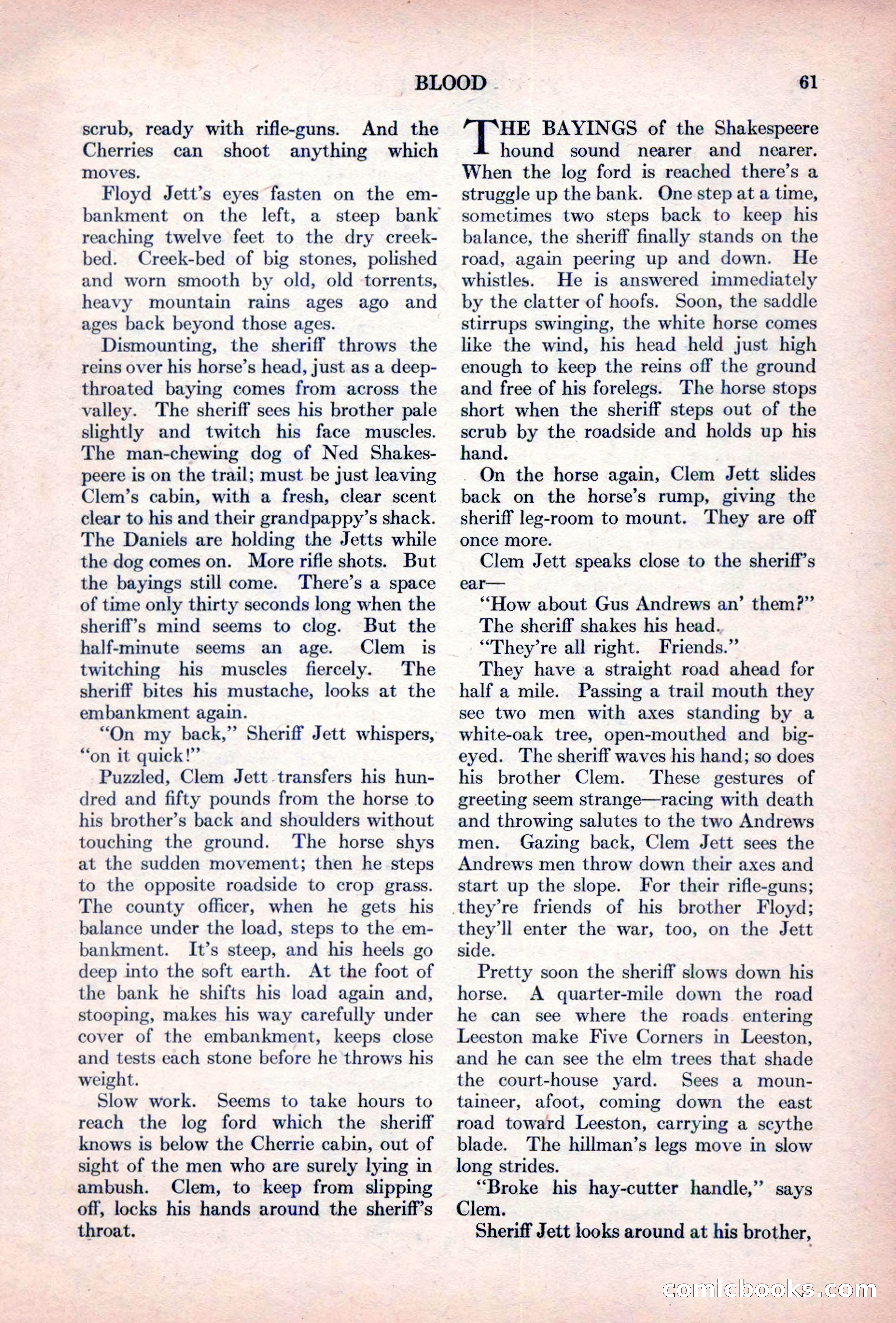 Adventure Magazine, October 15, 1927 — page 63 of 196
