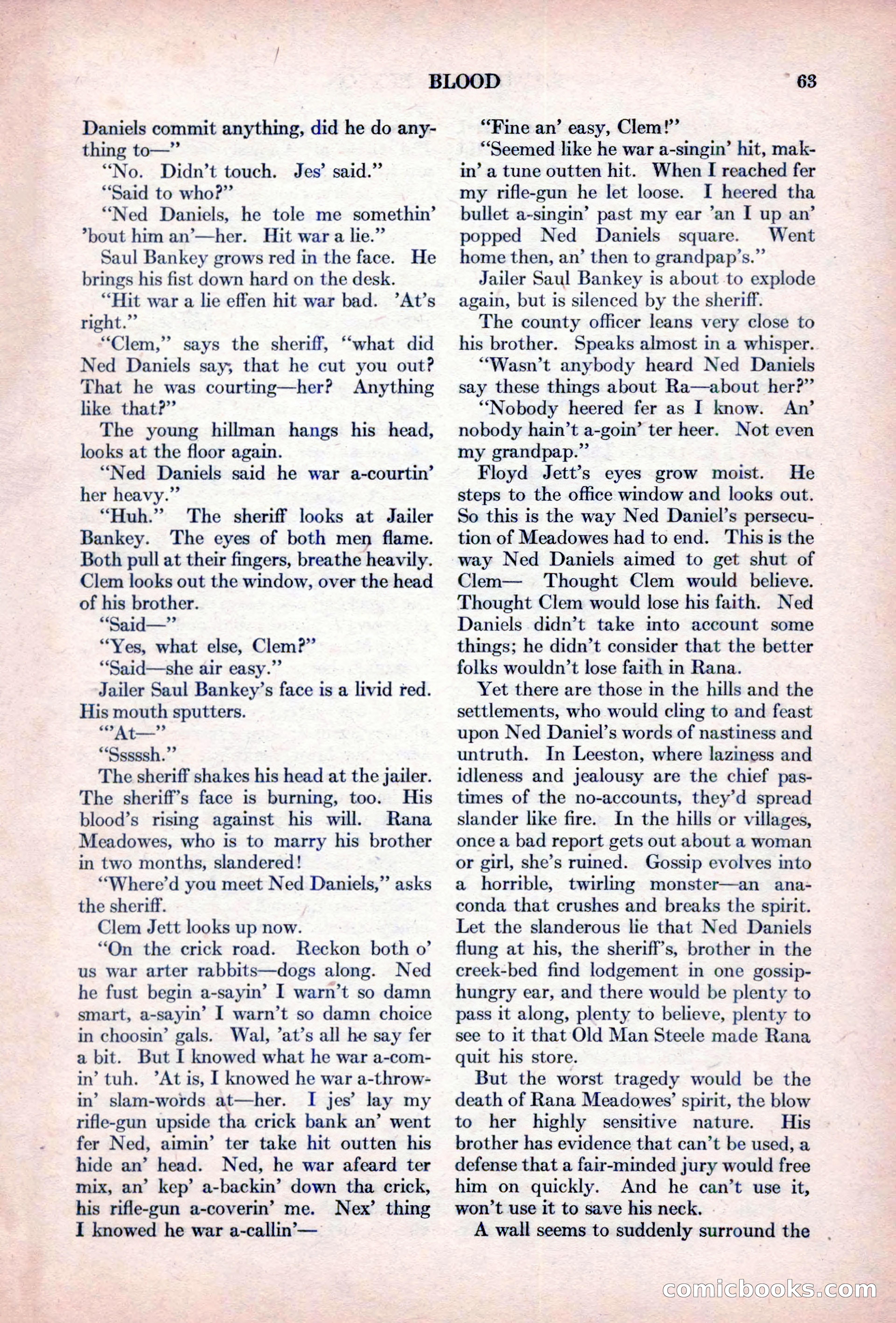 Adventure Magazine, October 15, 1927 — page 65 of 196