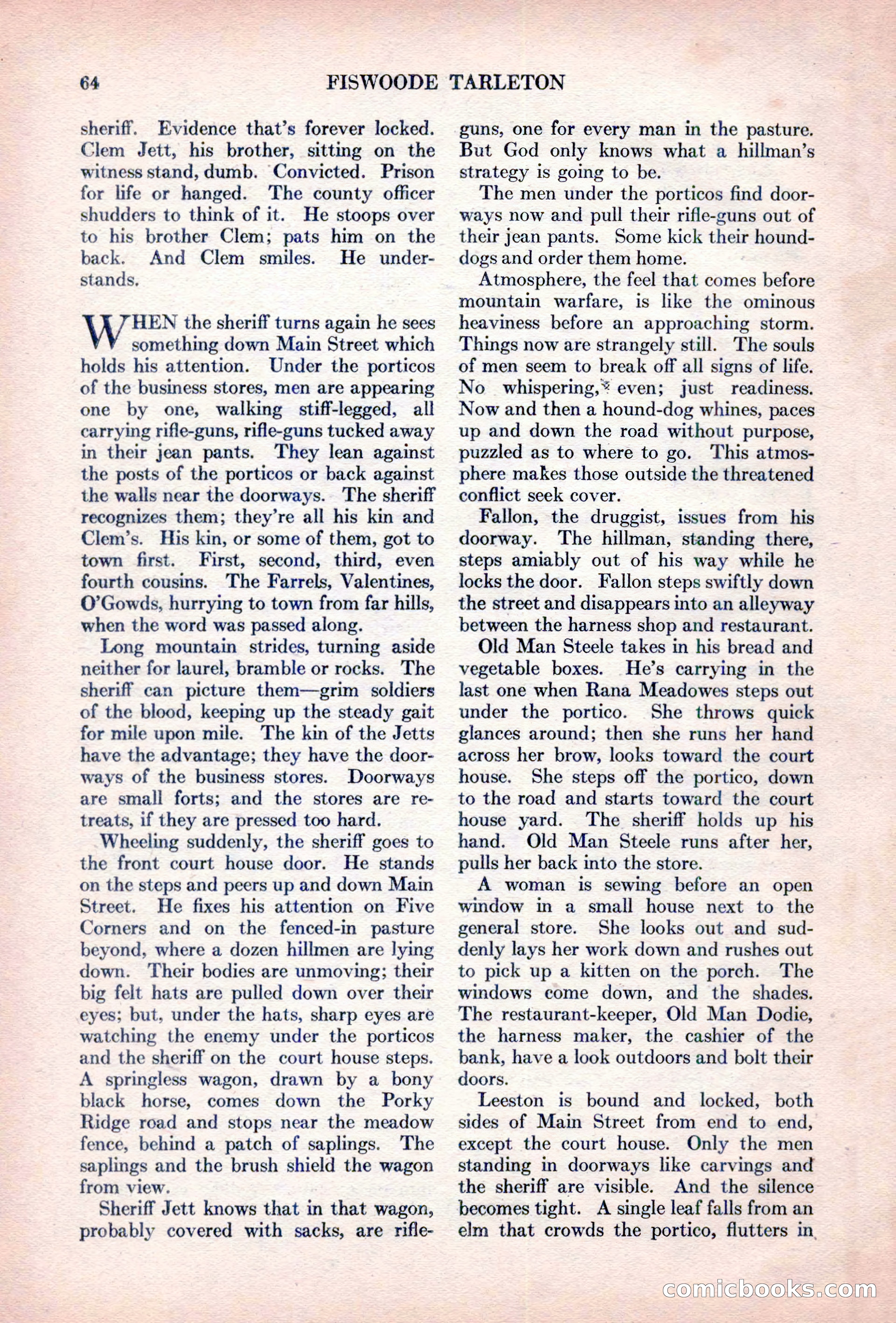 Adventure Magazine, October 15, 1927 — page 66 of 196