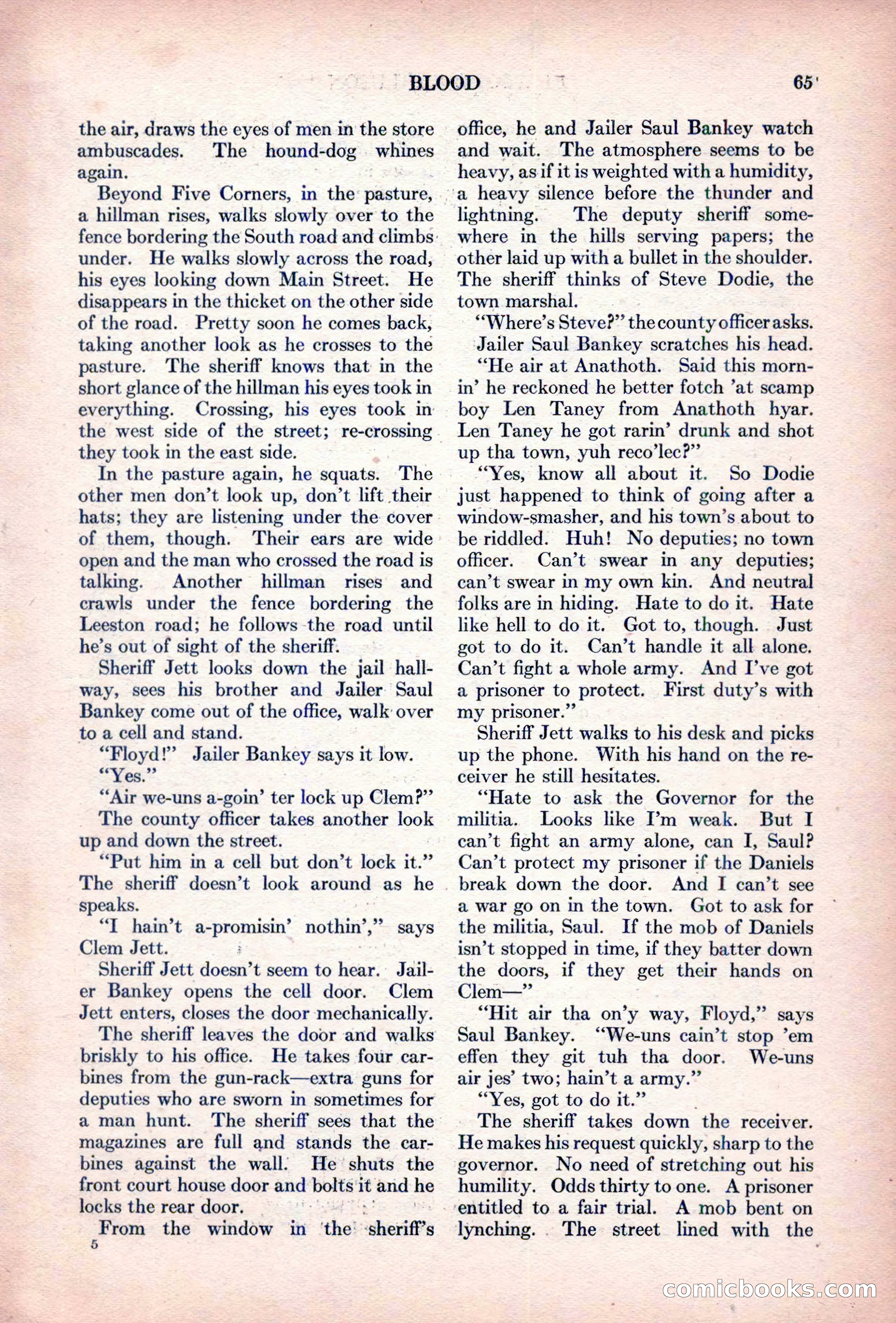 Adventure Magazine, October 15, 1927 — page 67 of 196