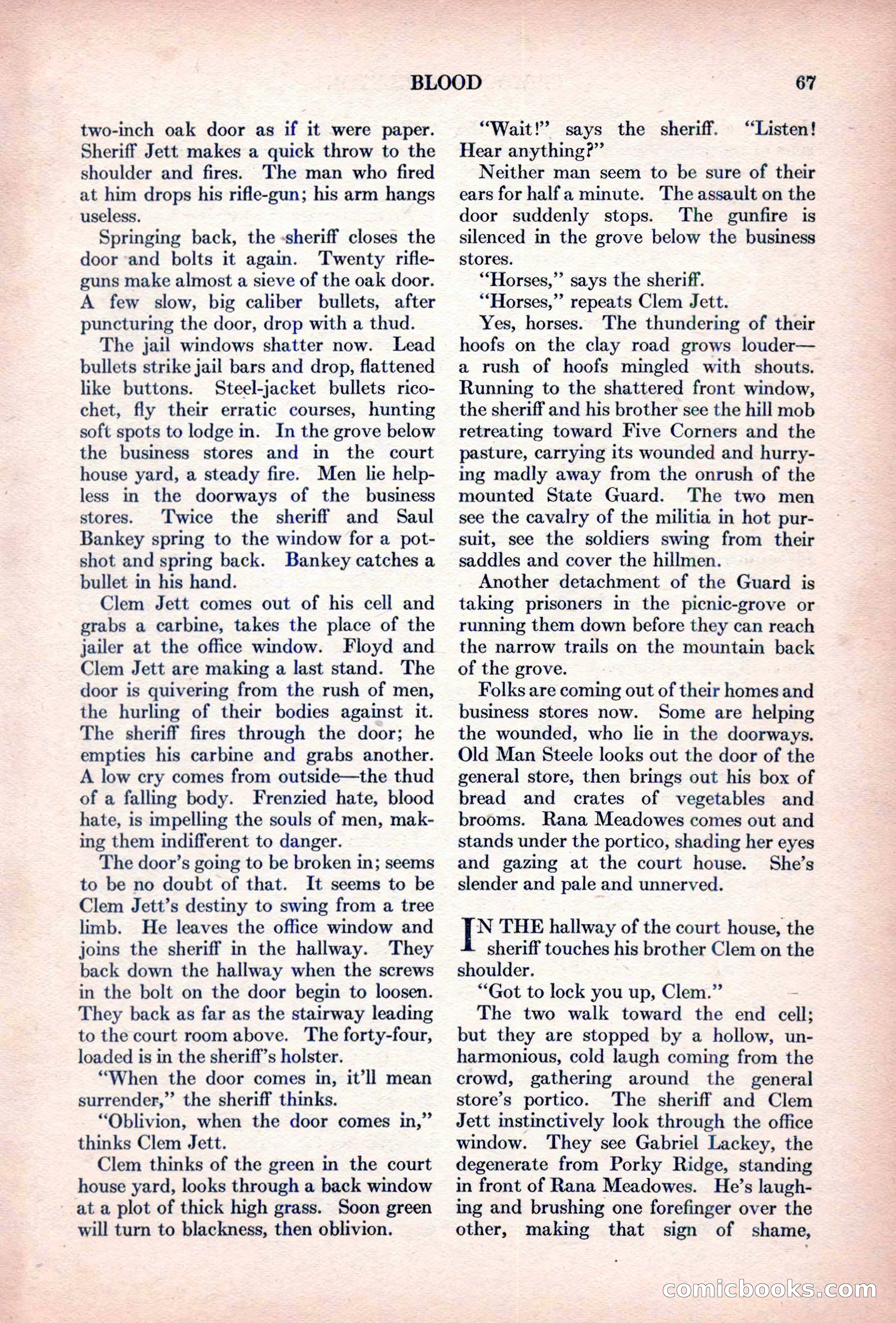 Adventure Magazine, October 15, 1927 — page 69 of 196