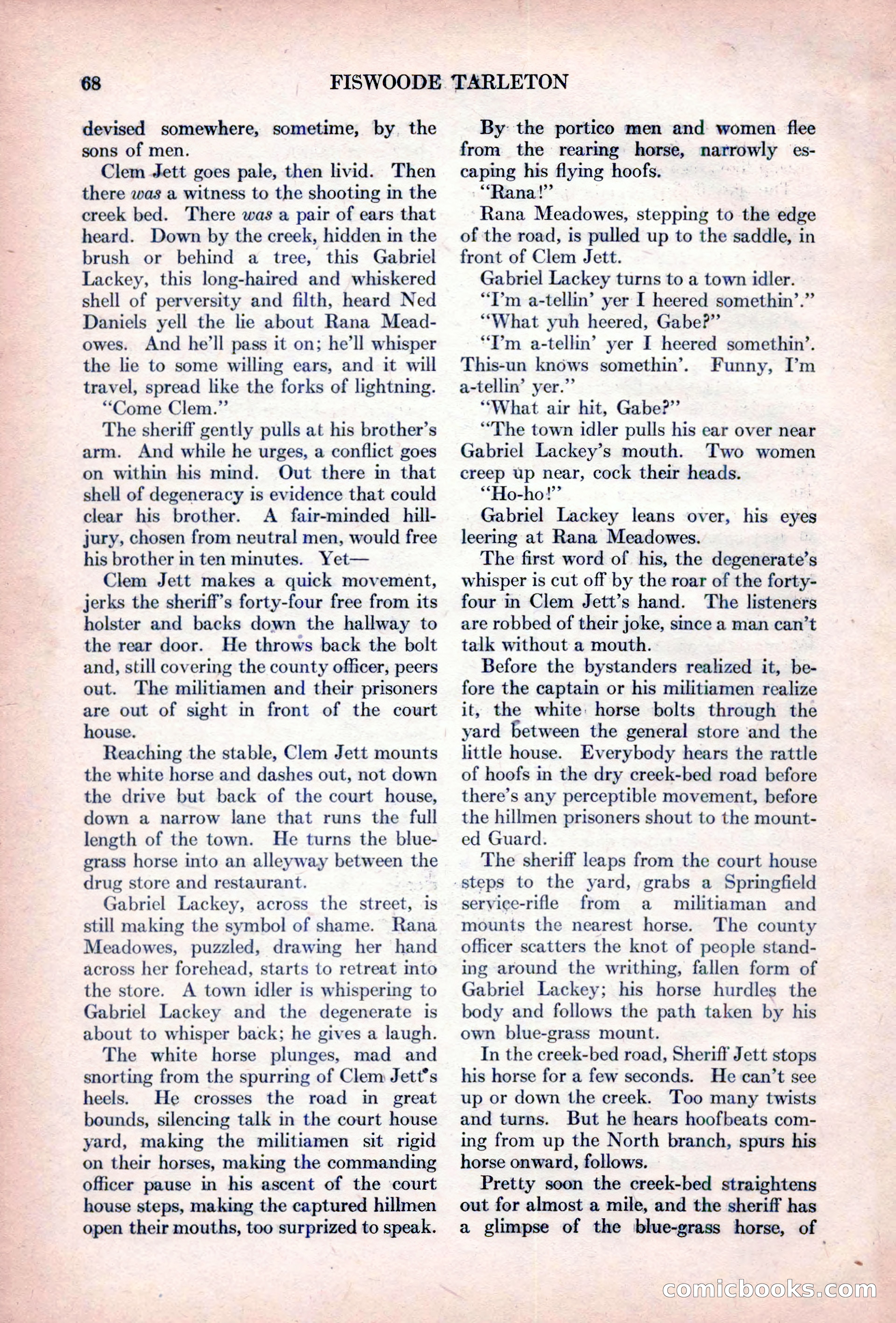 Adventure Magazine, October 15, 1927 — page 70 of 196