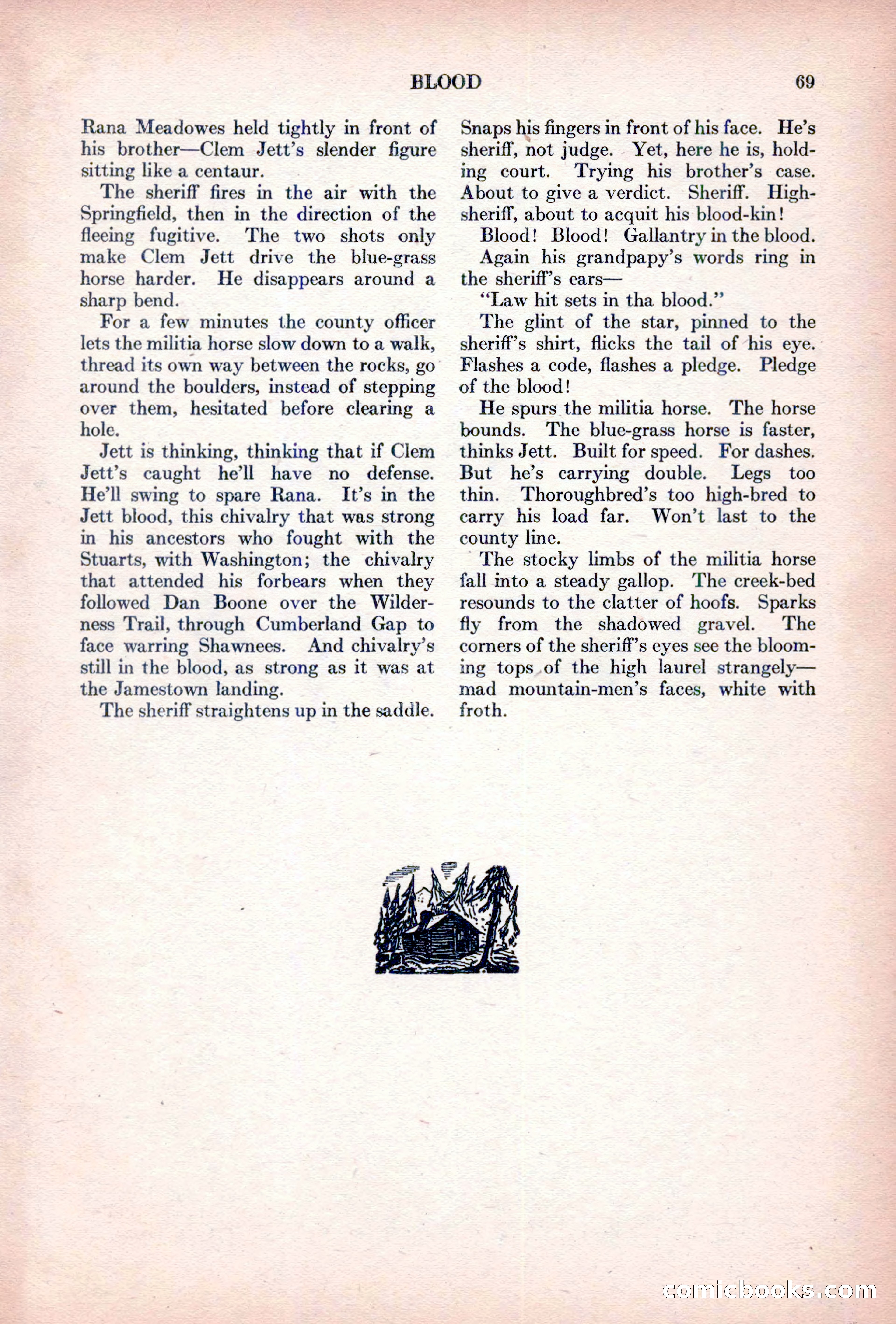 Adventure Magazine, October 15, 1927 — page 71 of 196