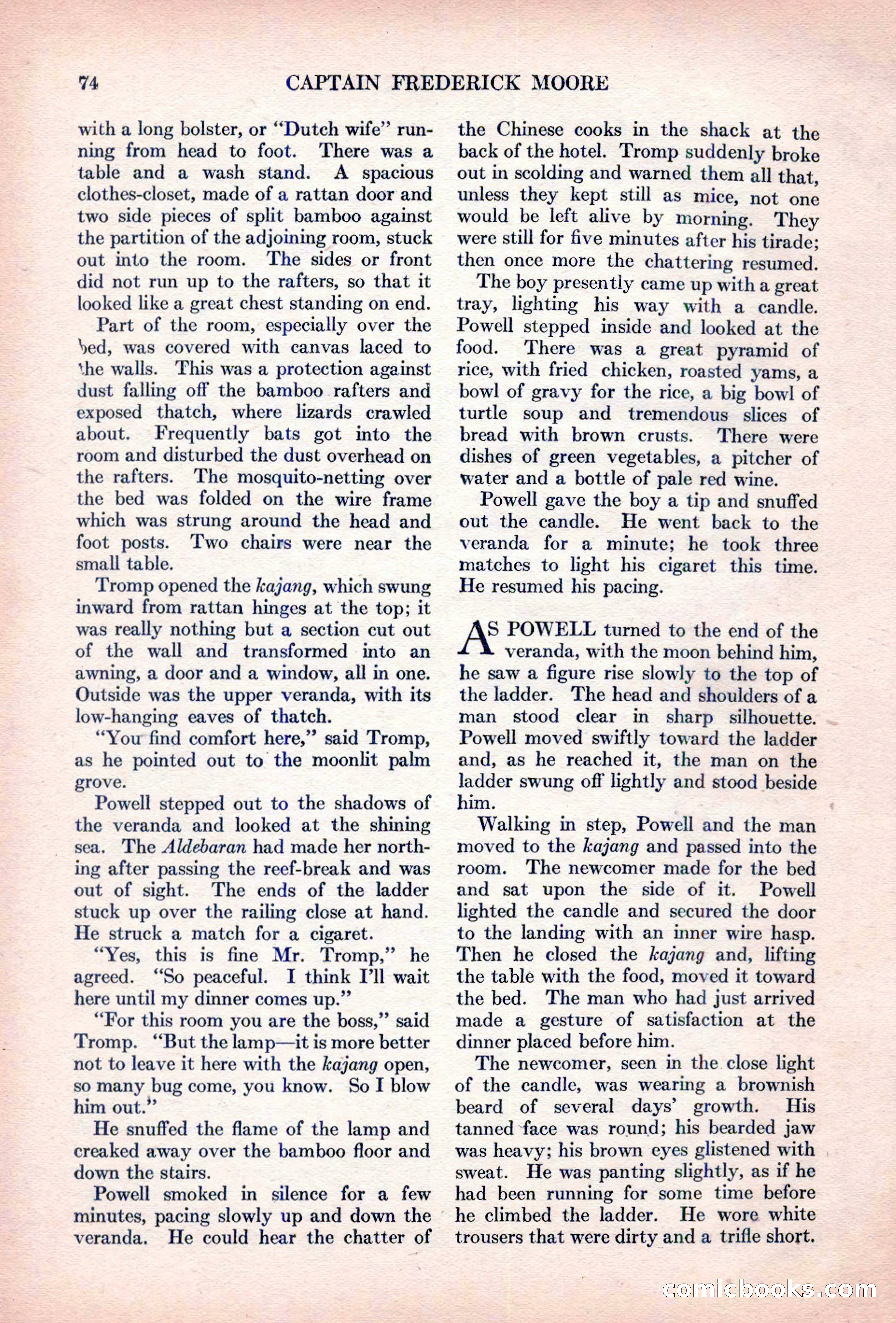 Adventure Magazine, October 15, 1927 — page 76 of 196