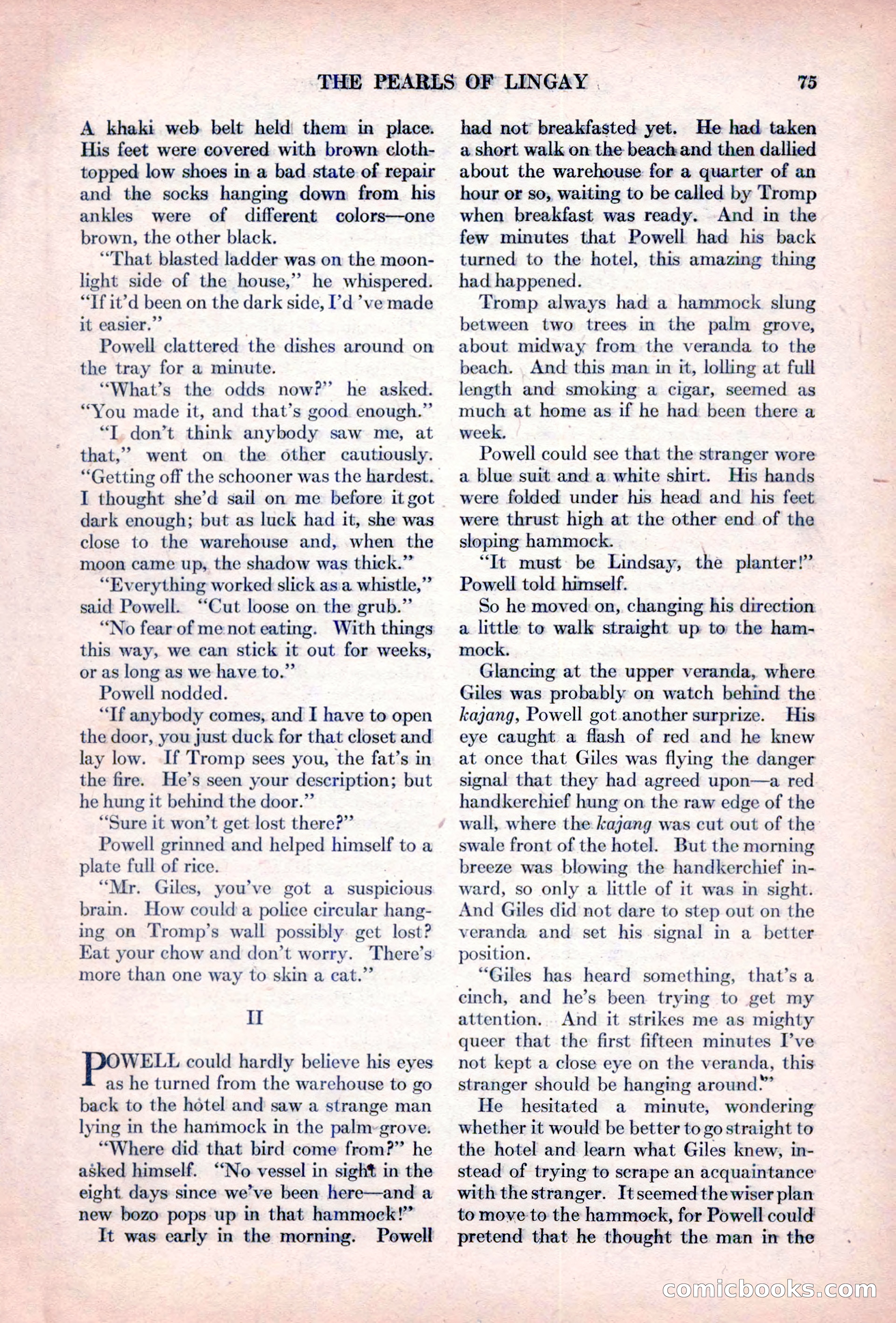 Adventure Magazine, October 15, 1927 — page 77 of 196