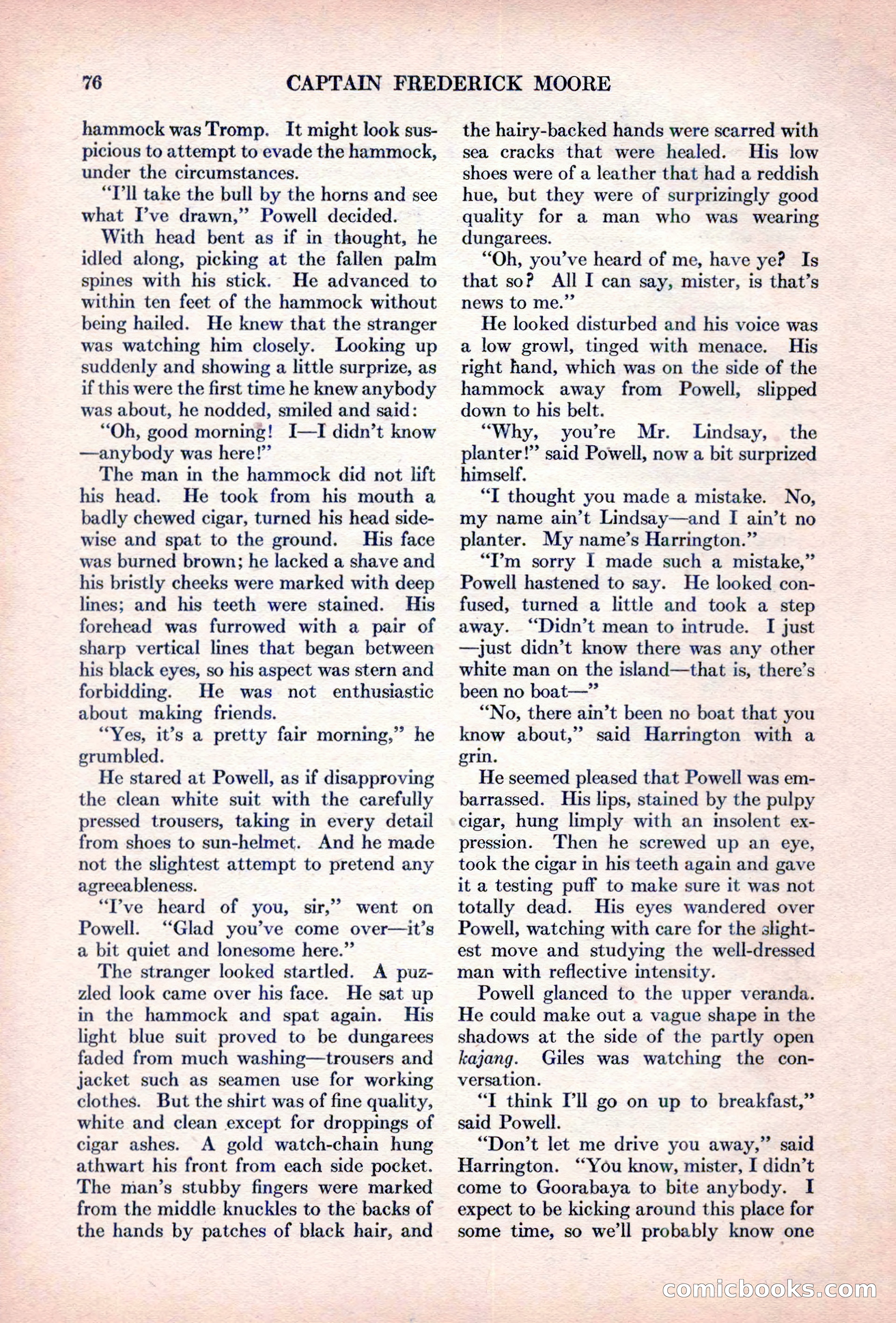 Adventure Magazine, October 15, 1927 — page 78 of 196
