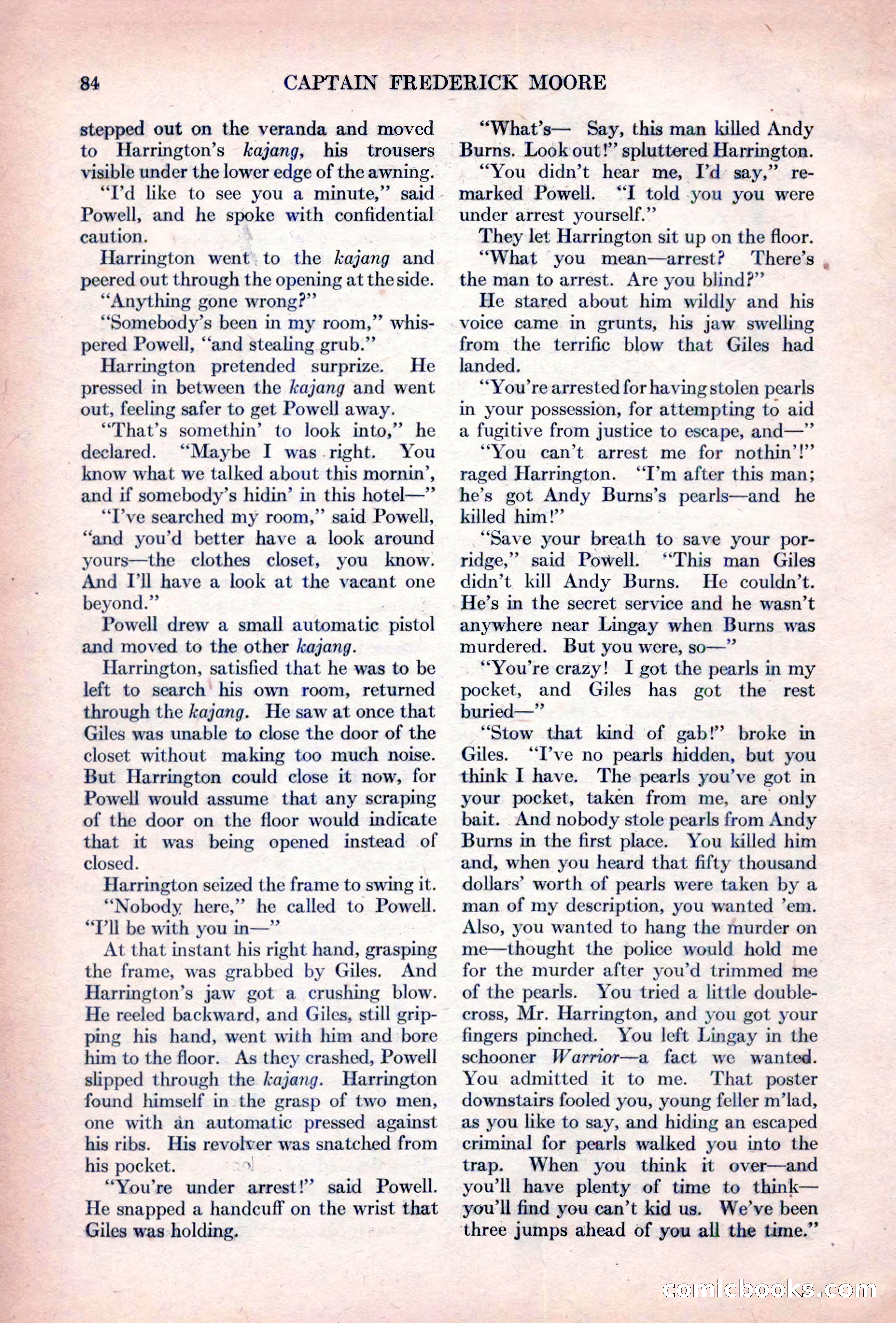 Adventure Magazine, October 15, 1927 — page 86 of 196