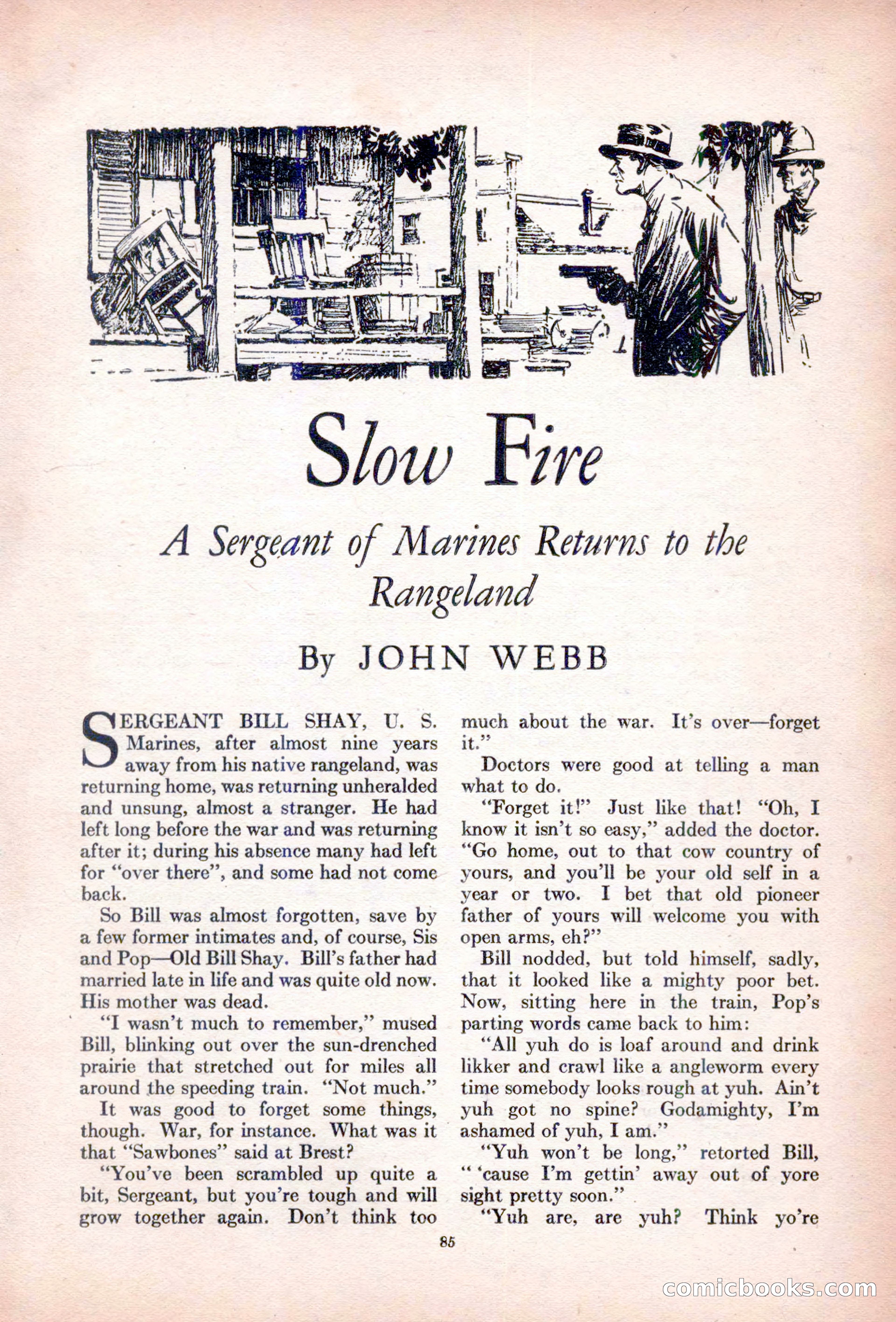 Adventure Magazine, October 15, 1927 — page 87 of 196