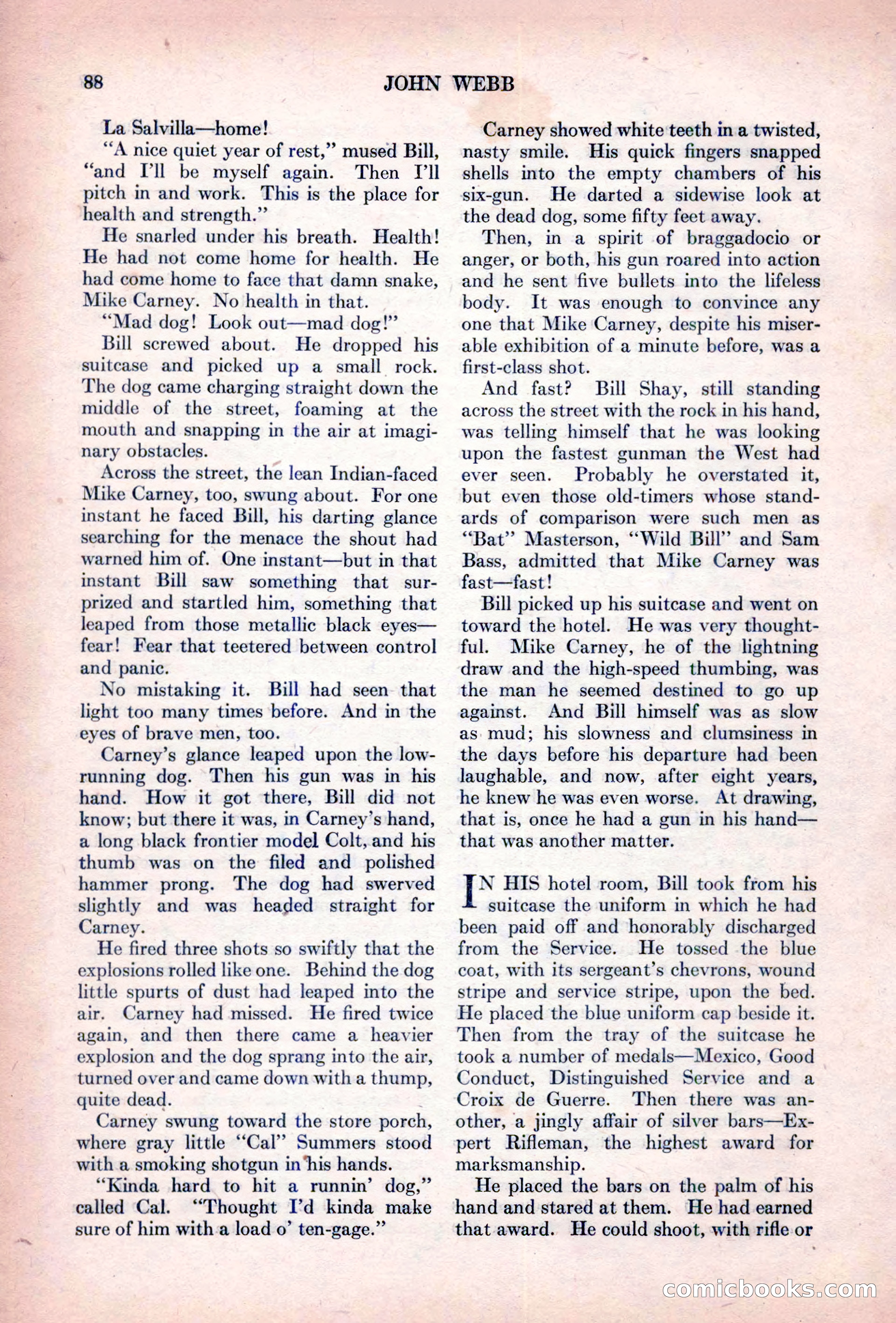 Adventure Magazine, October 15, 1927 — page 90 of 196