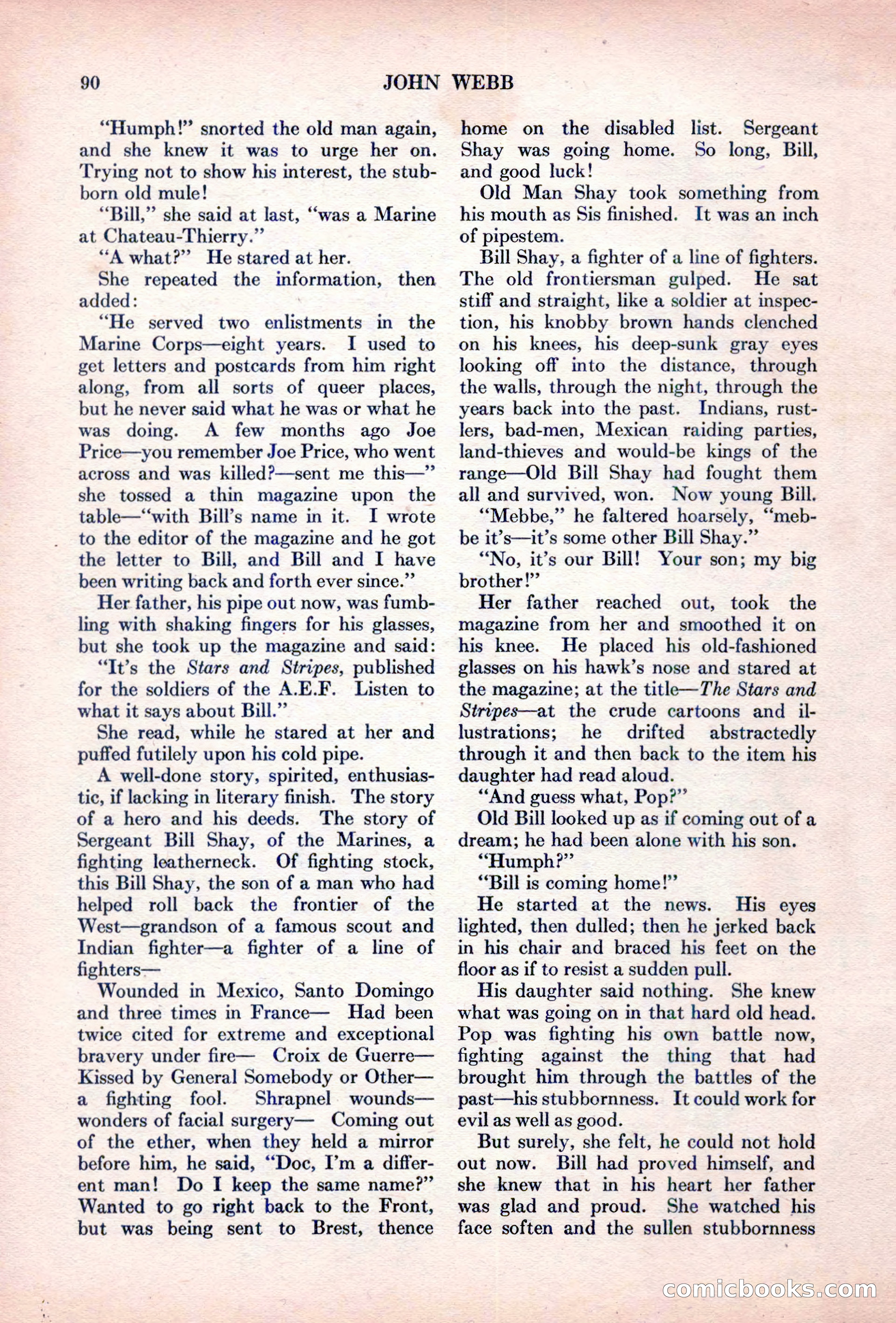 Adventure Magazine, October 15, 1927 — page 92 of 196