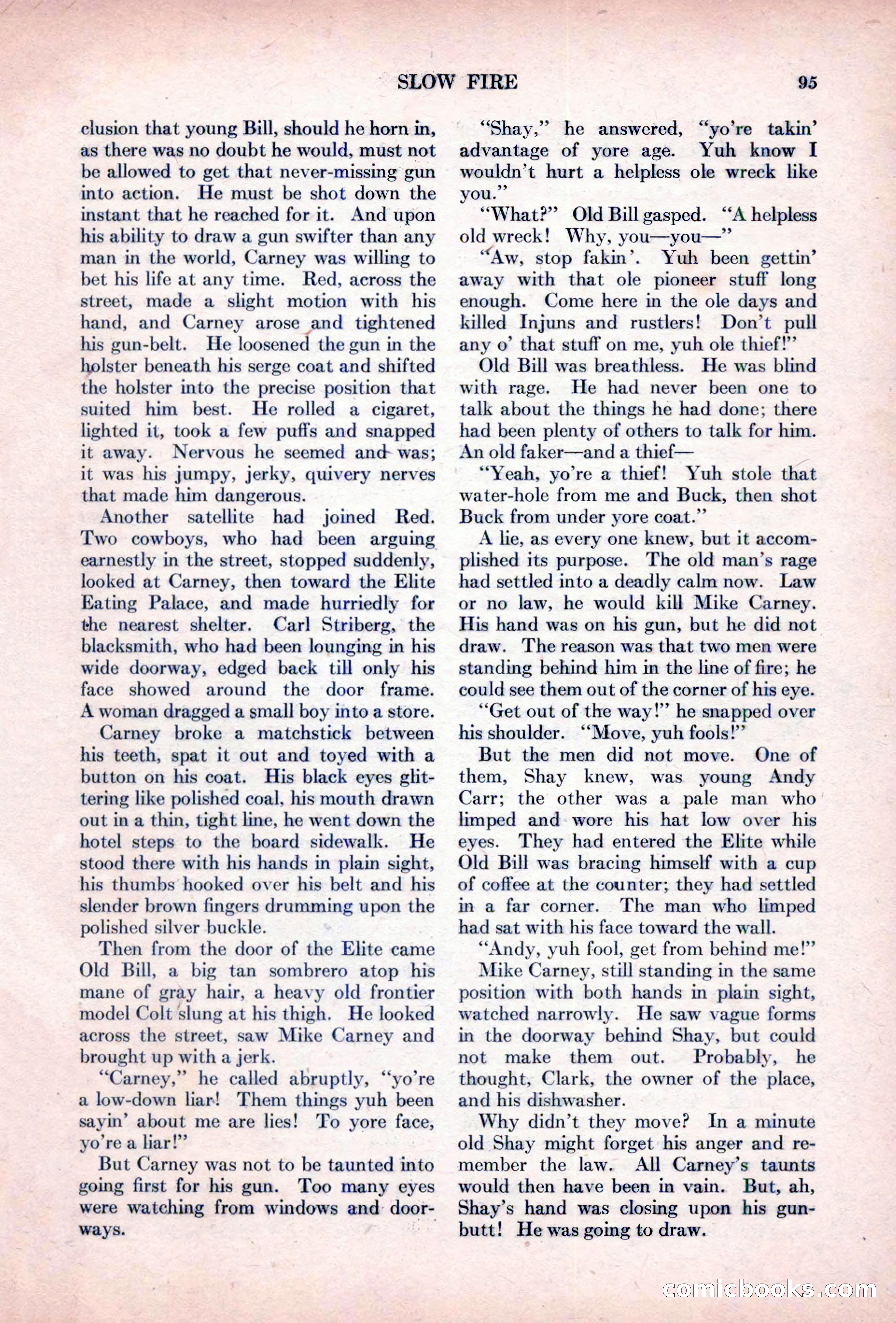 Adventure Magazine, October 15, 1927 — page 97 of 196