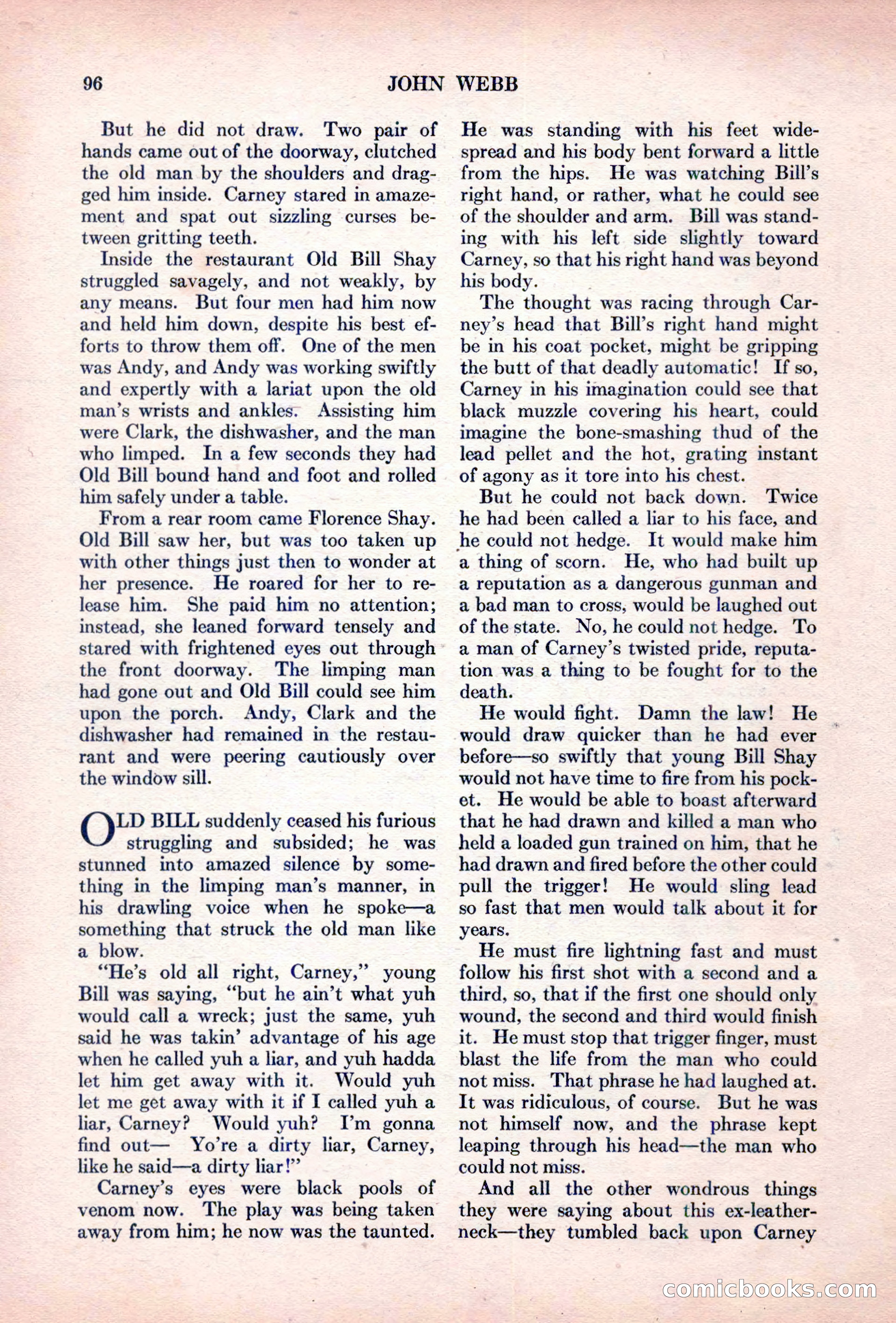 Adventure Magazine, October 15, 1927 — page 98 of 196