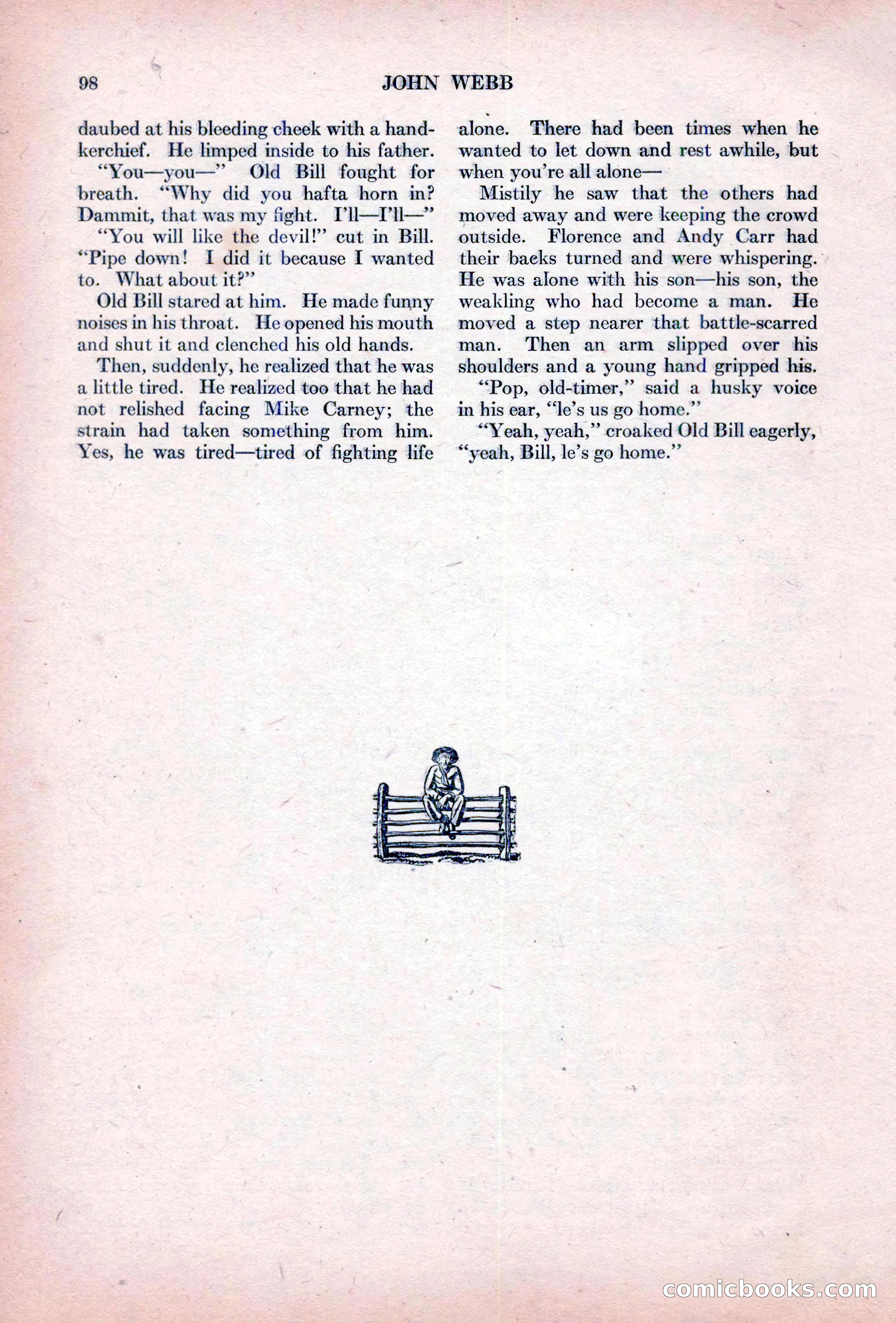 Adventure Magazine, October 15, 1927 — page 100 of 196
