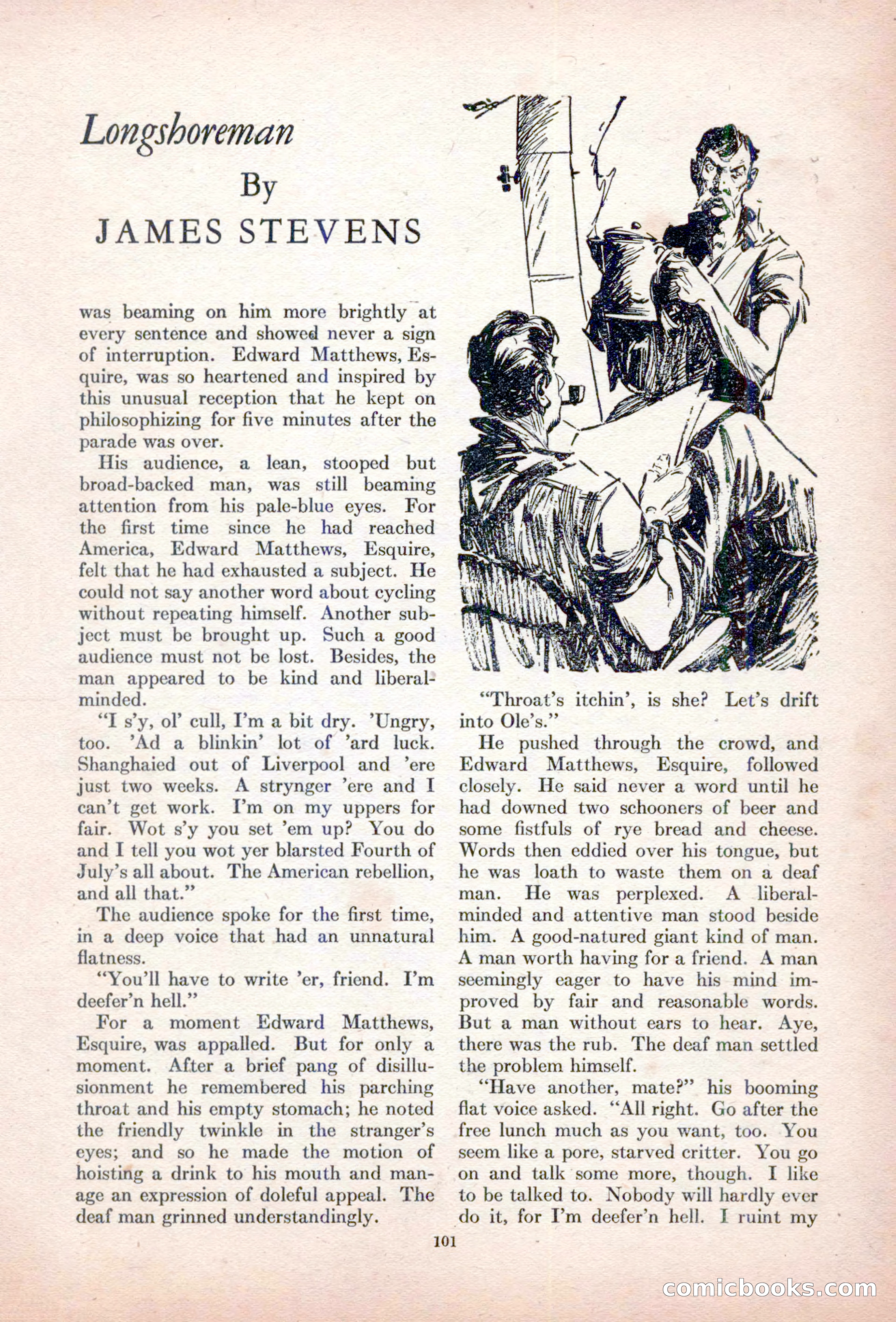 Adventure Magazine, October 15, 1927 — page 103 of 196