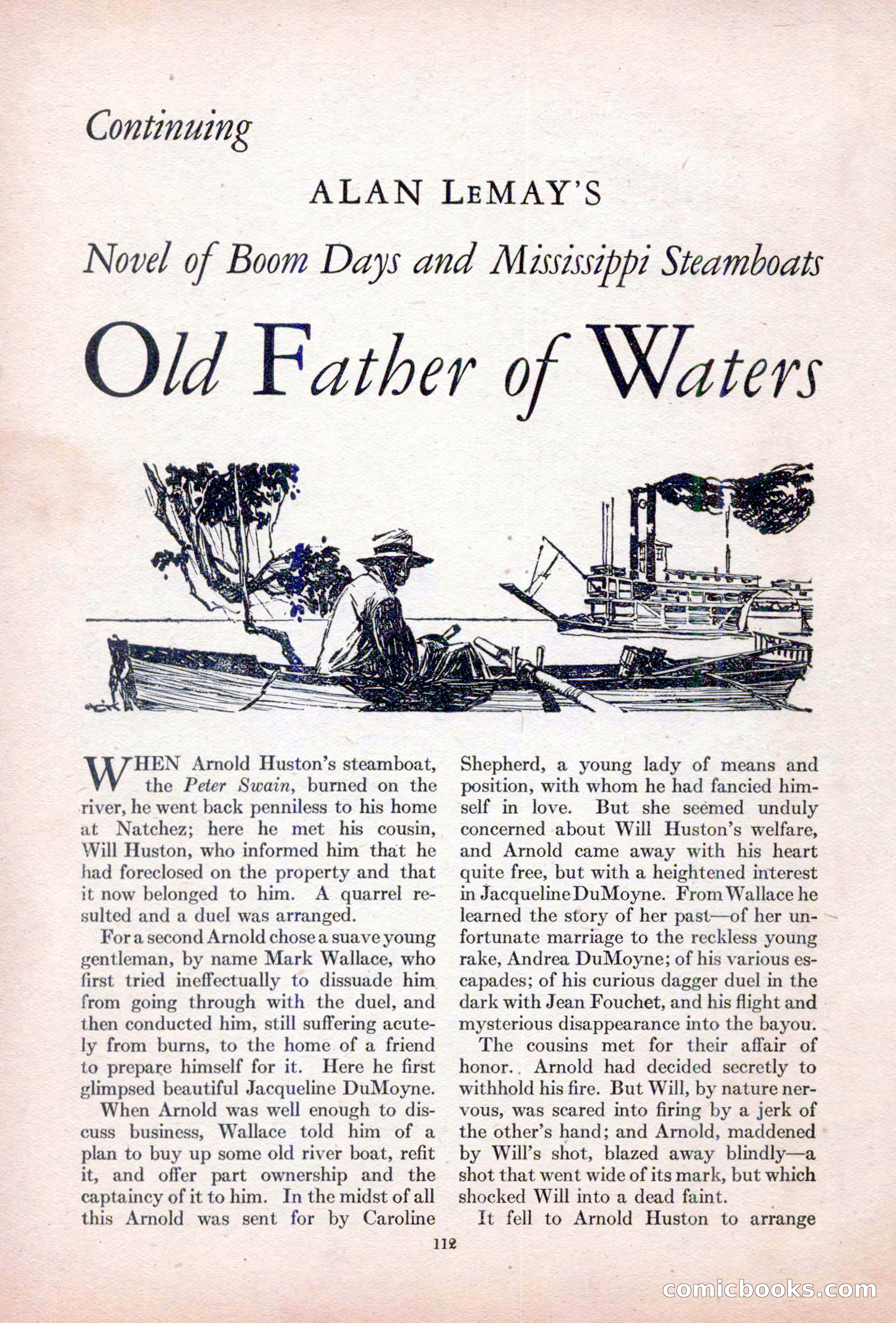 Adventure Magazine, October 15, 1927 — page 114 of 196