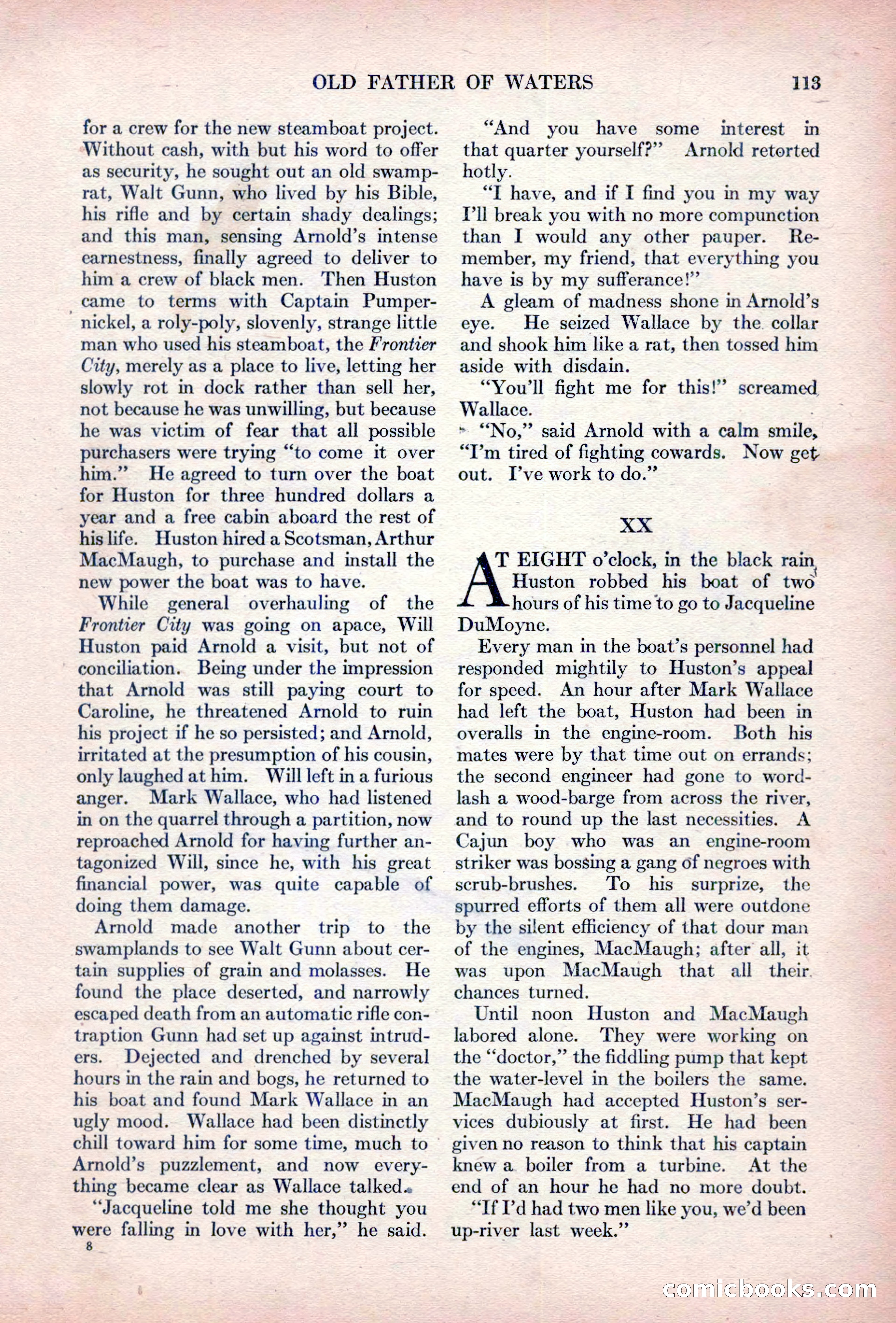 Adventure Magazine, October 15, 1927 — page 115 of 196
