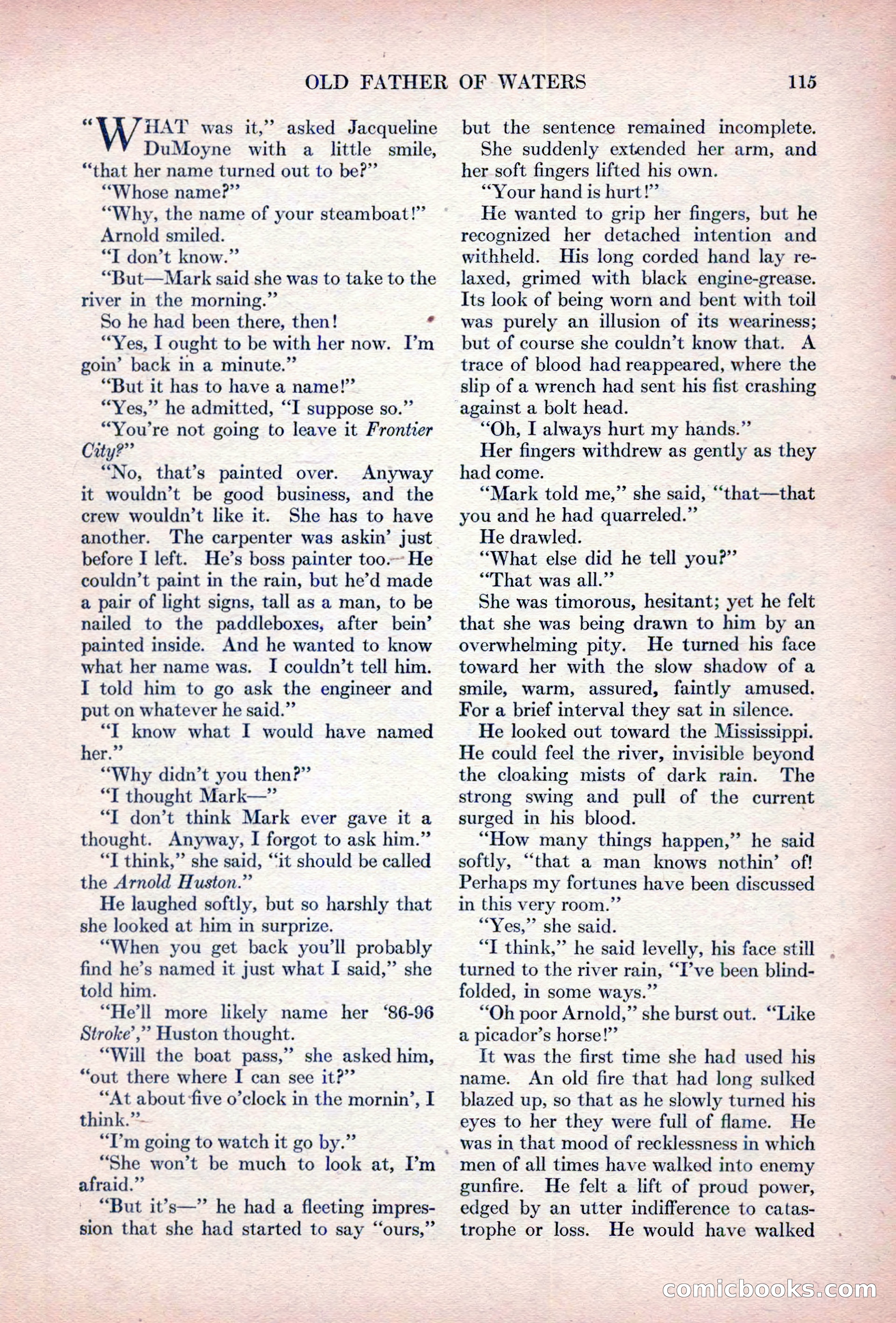 Adventure Magazine, October 15, 1927 — page 117 of 196