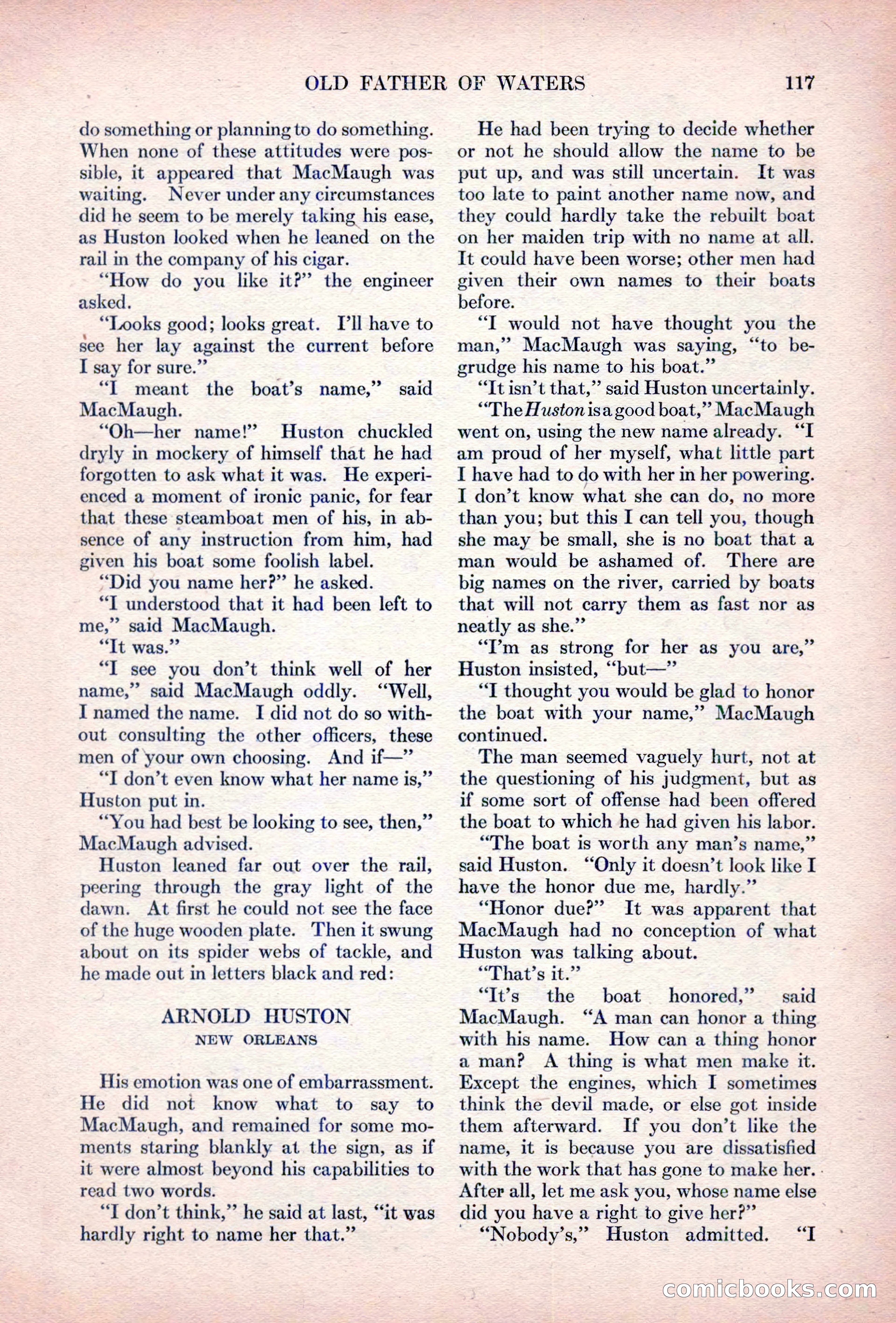 Adventure Magazine, October 15, 1927 — page 119 of 196