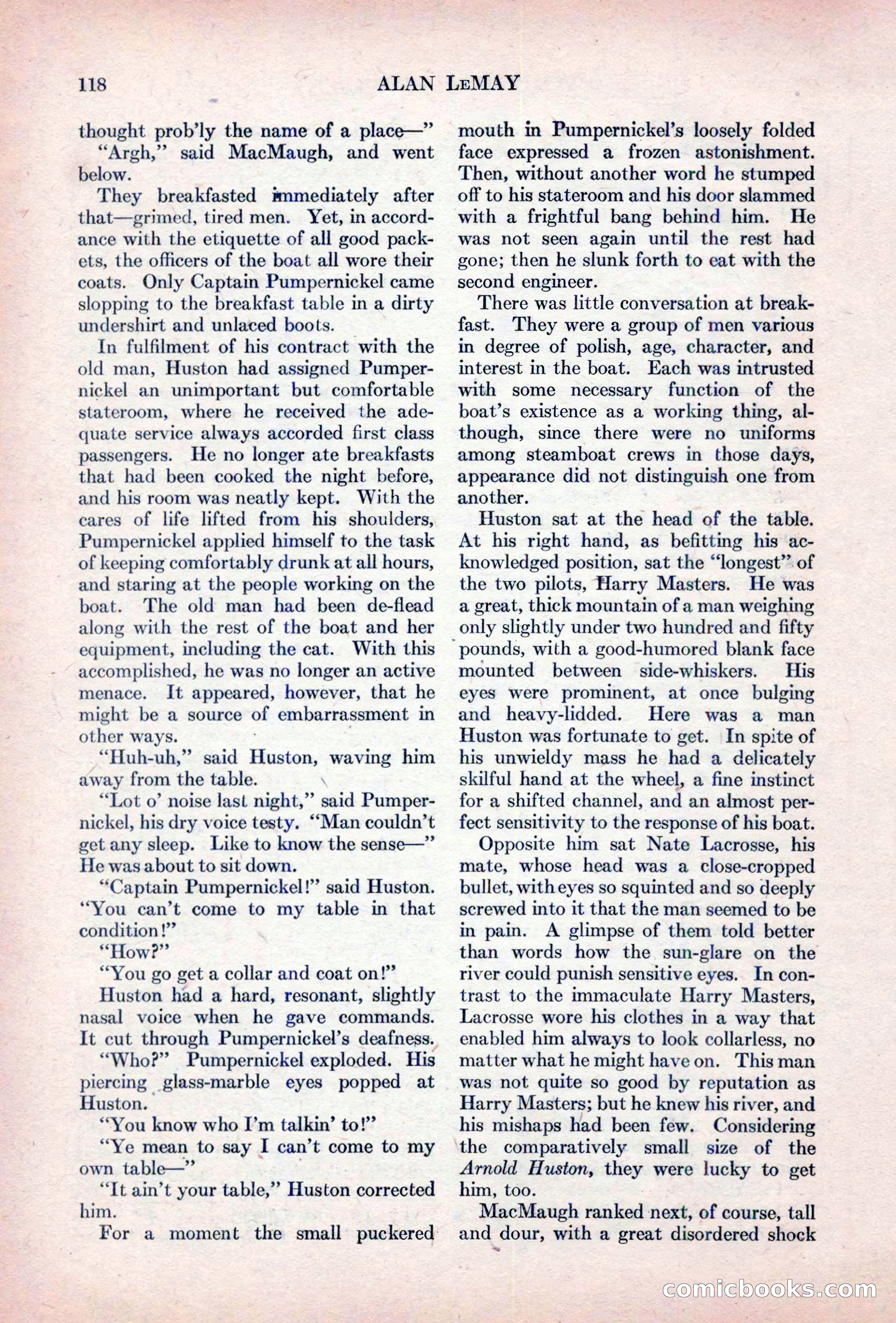 Adventure Magazine, October 15, 1927 — page 120 of 196