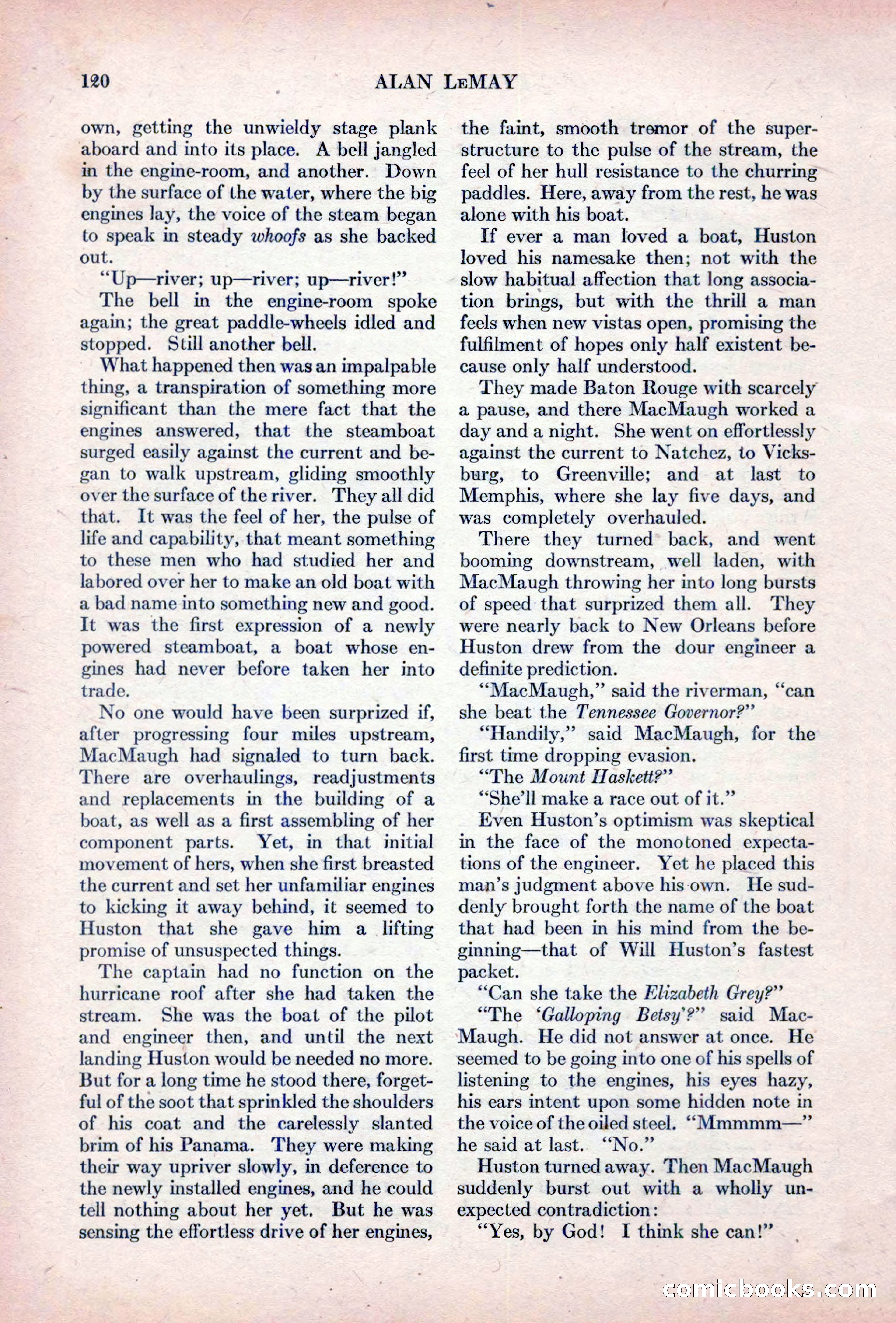 Adventure Magazine, October 15, 1927 — page 122 of 196