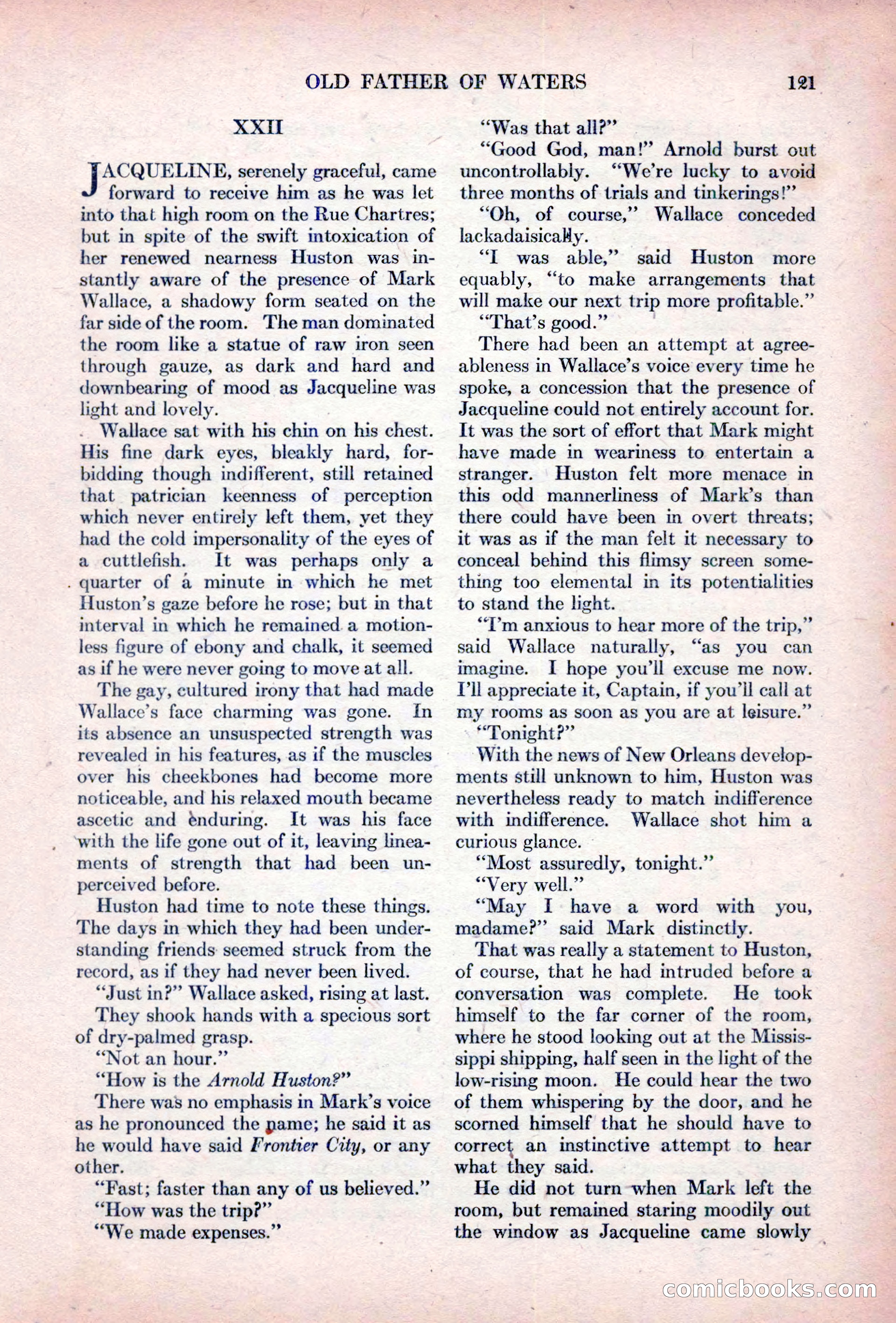 Adventure Magazine, October 15, 1927 — page 123 of 196