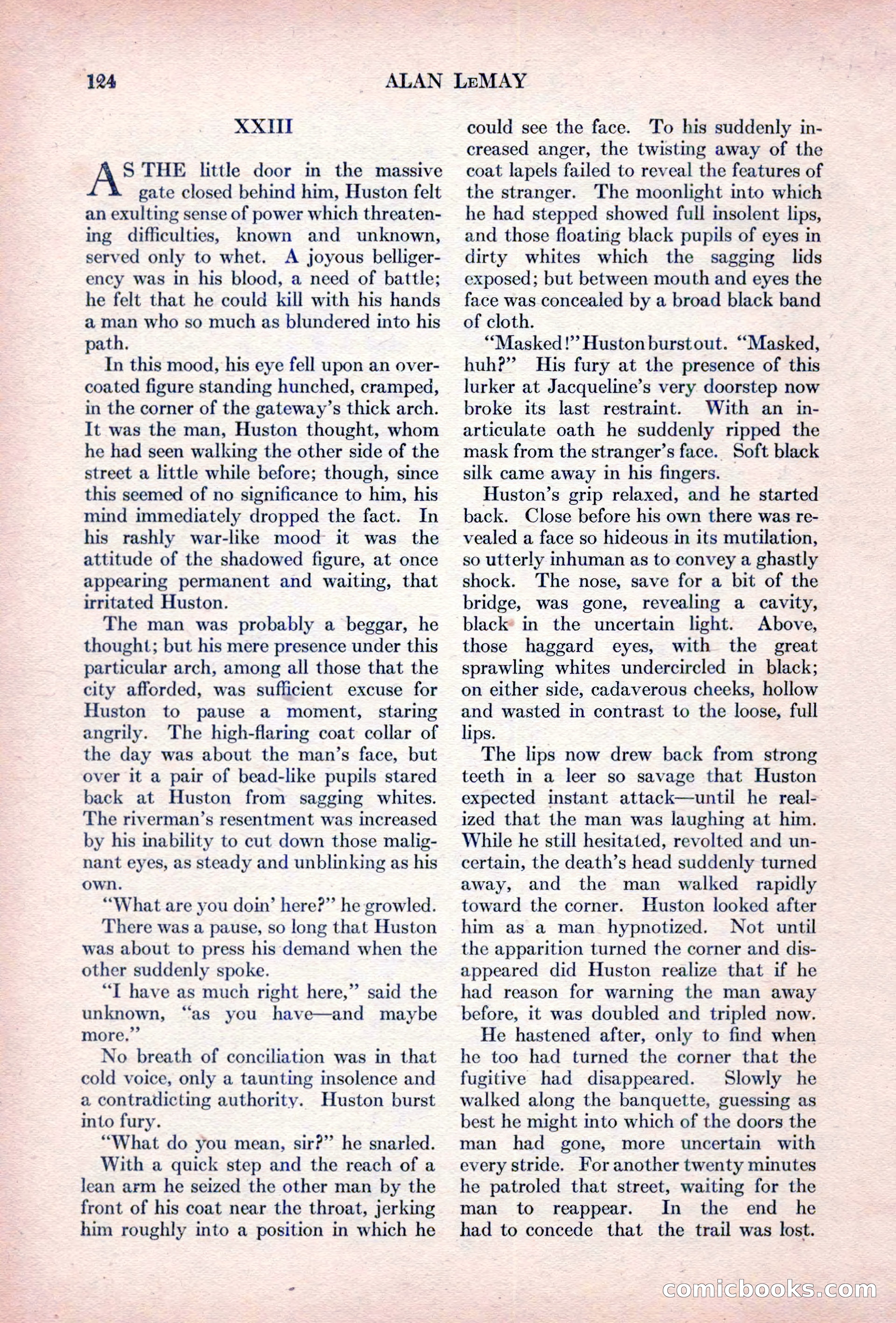 Adventure Magazine, October 15, 1927 — page 126 of 196