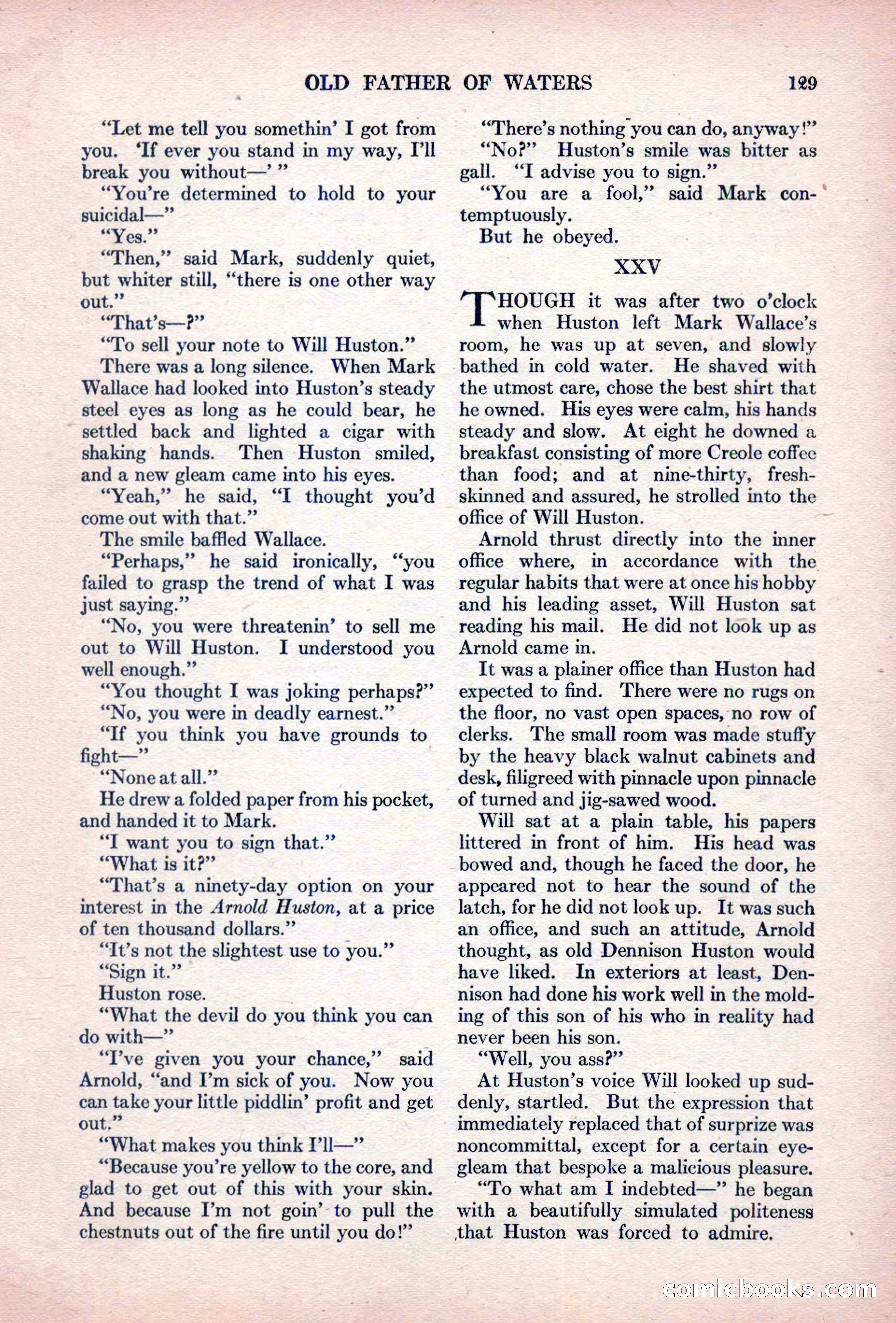 Adventure Magazine, October 15, 1927 — page 131 of 196