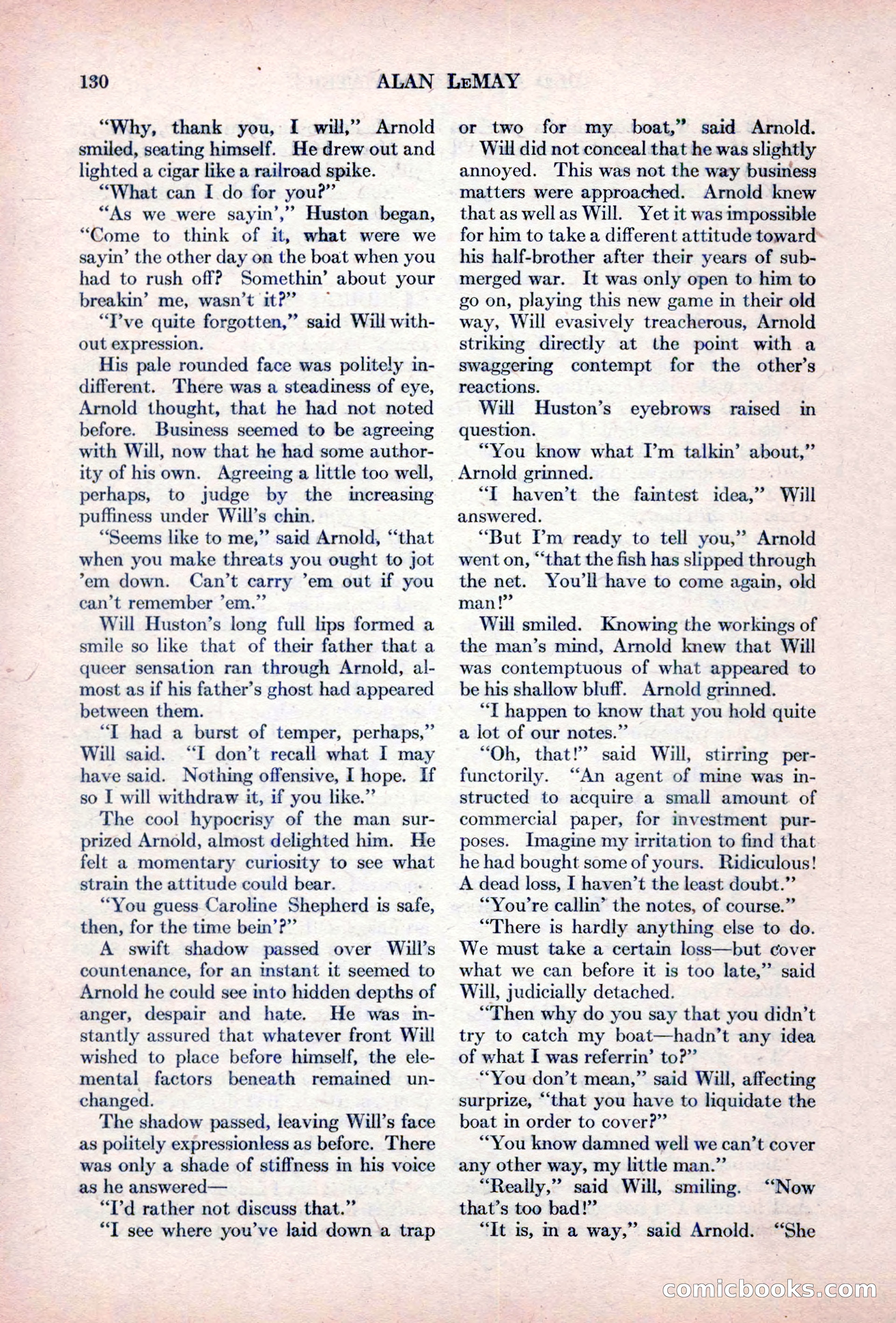 Adventure Magazine, October 15, 1927 — page 132 of 196