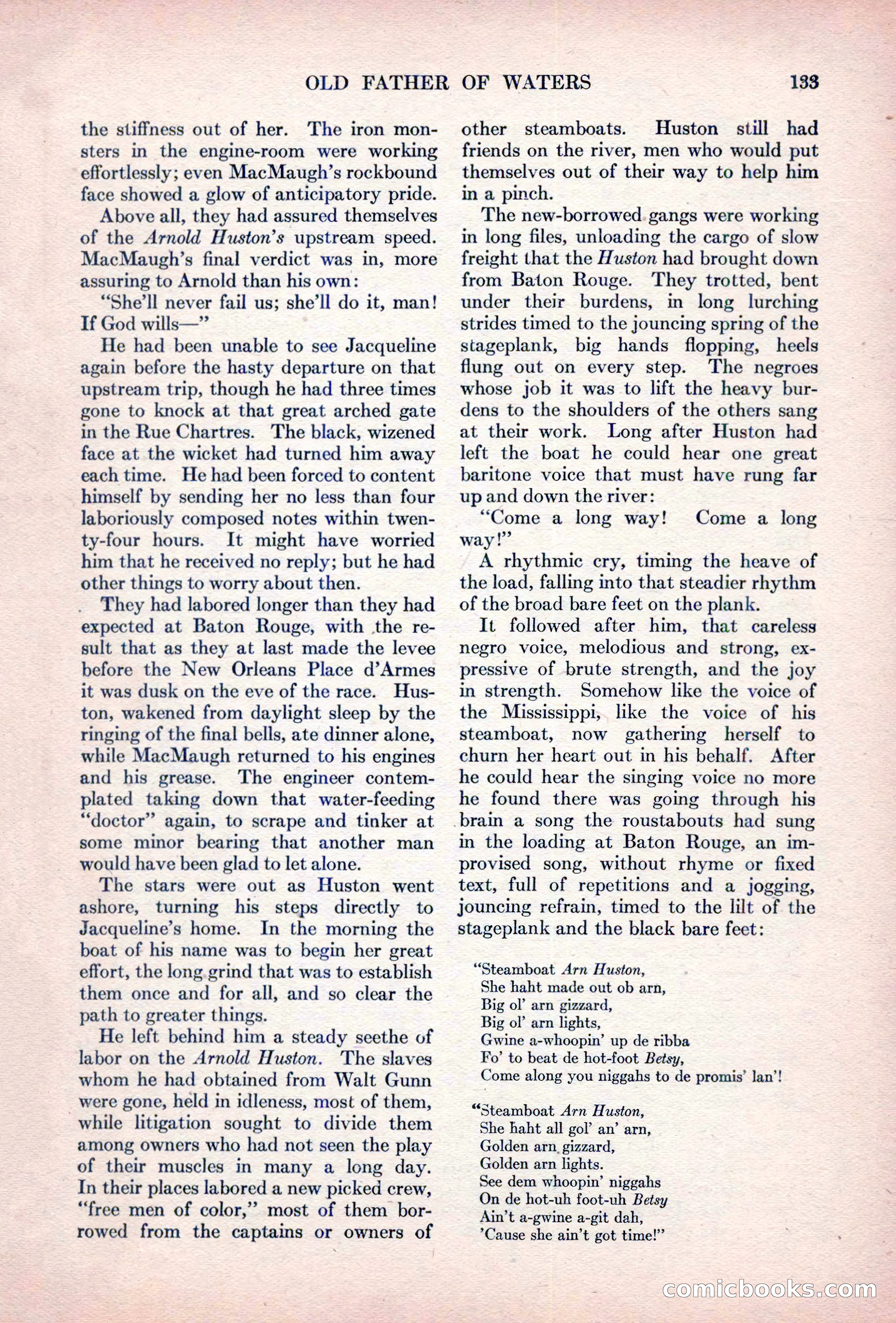 Adventure Magazine, October 15, 1927 — page 135 of 196