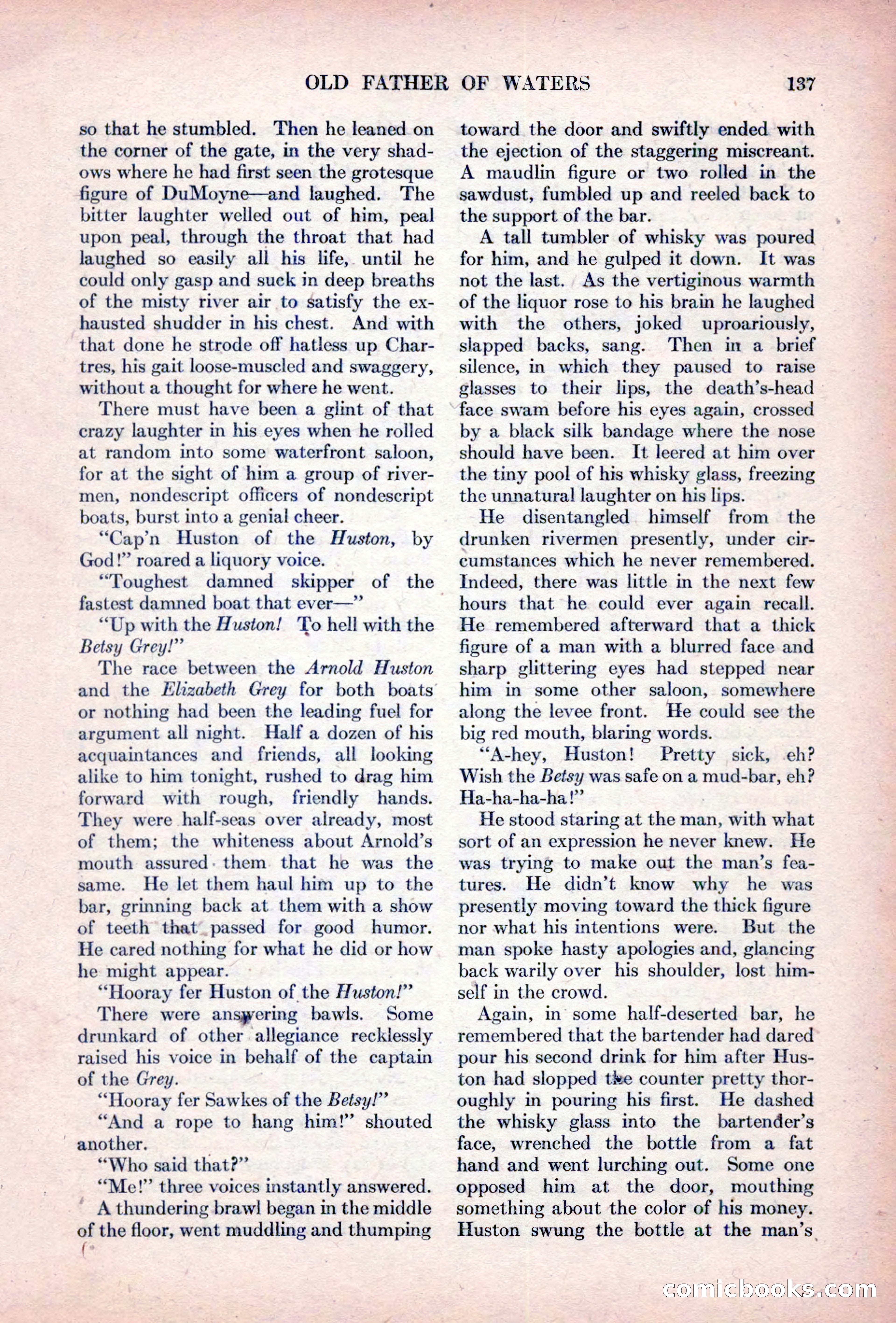 Adventure Magazine, October 15, 1927 — page 139 of 196