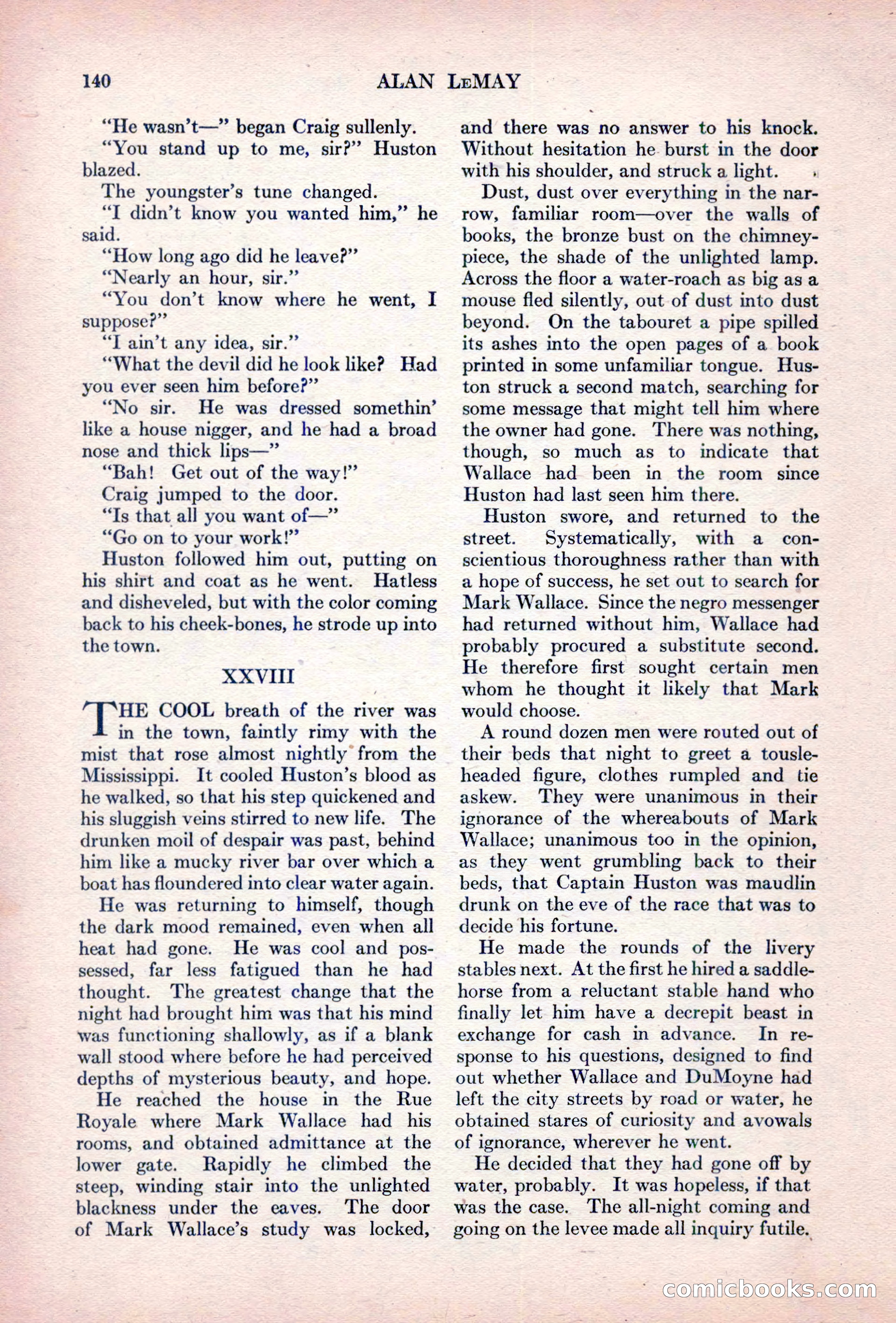 Adventure Magazine, October 15, 1927 — page 142 of 196
