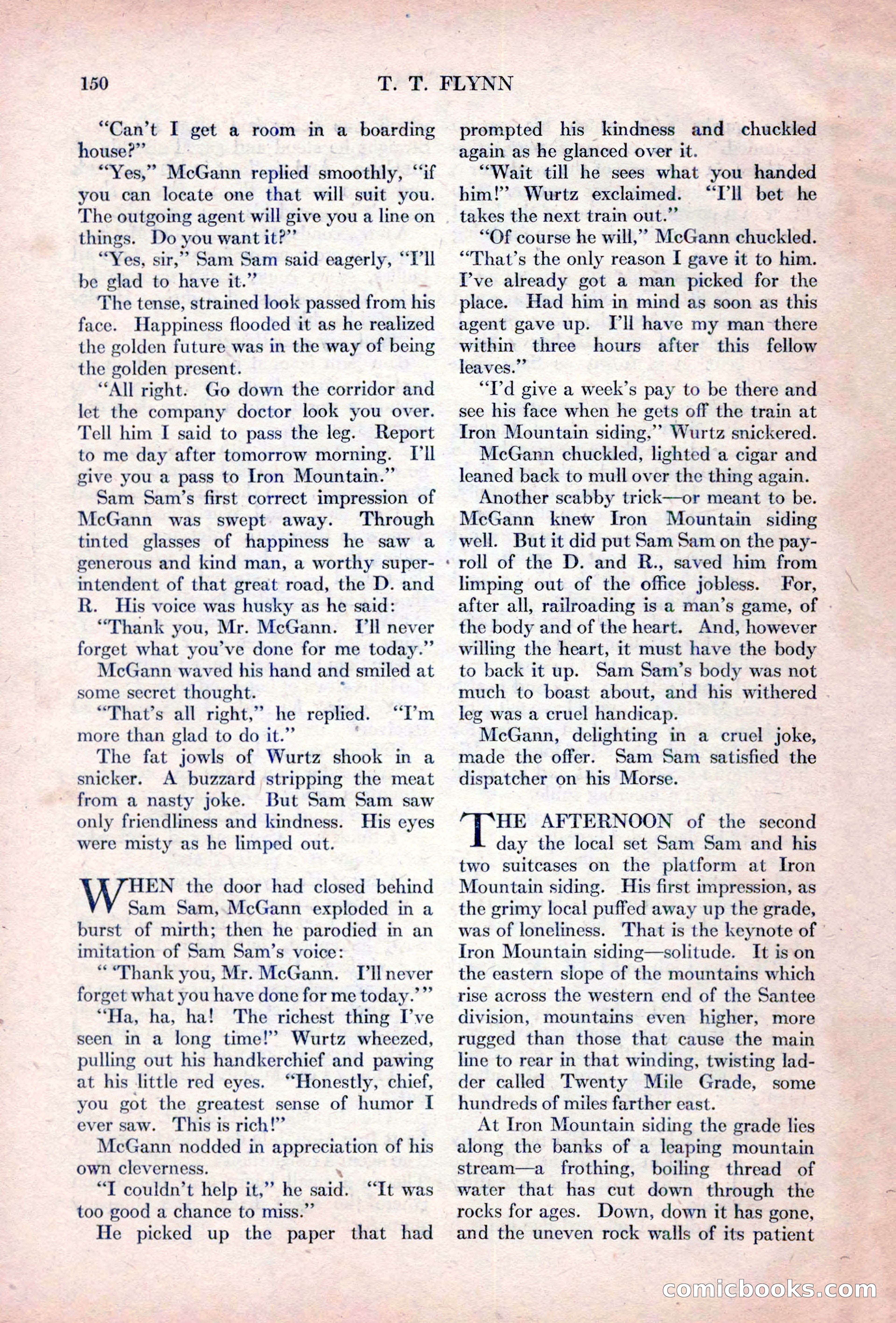 Adventure Magazine, October 15, 1927 — page 152 of 196